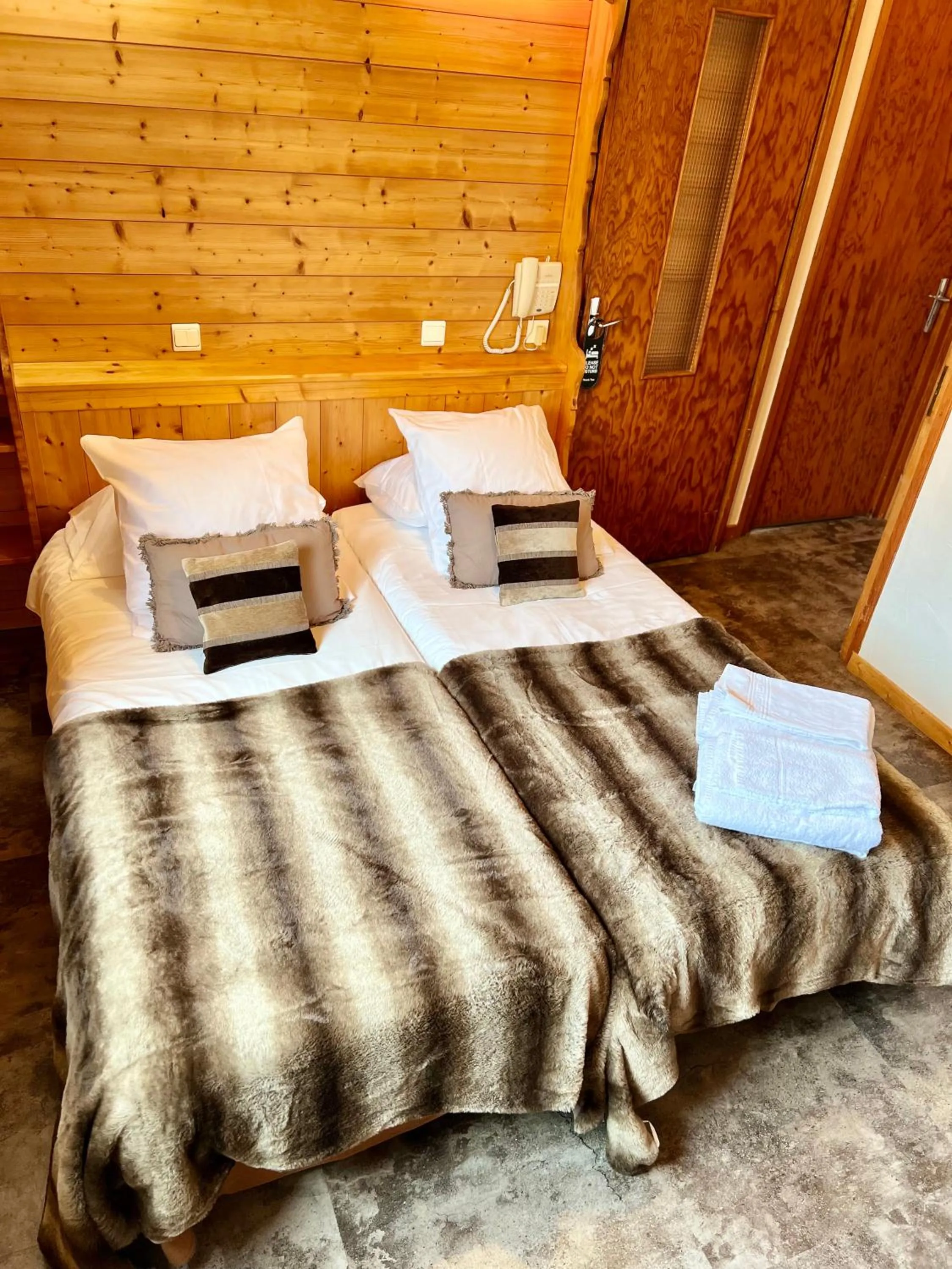 Bed in Hotel Le Christiania