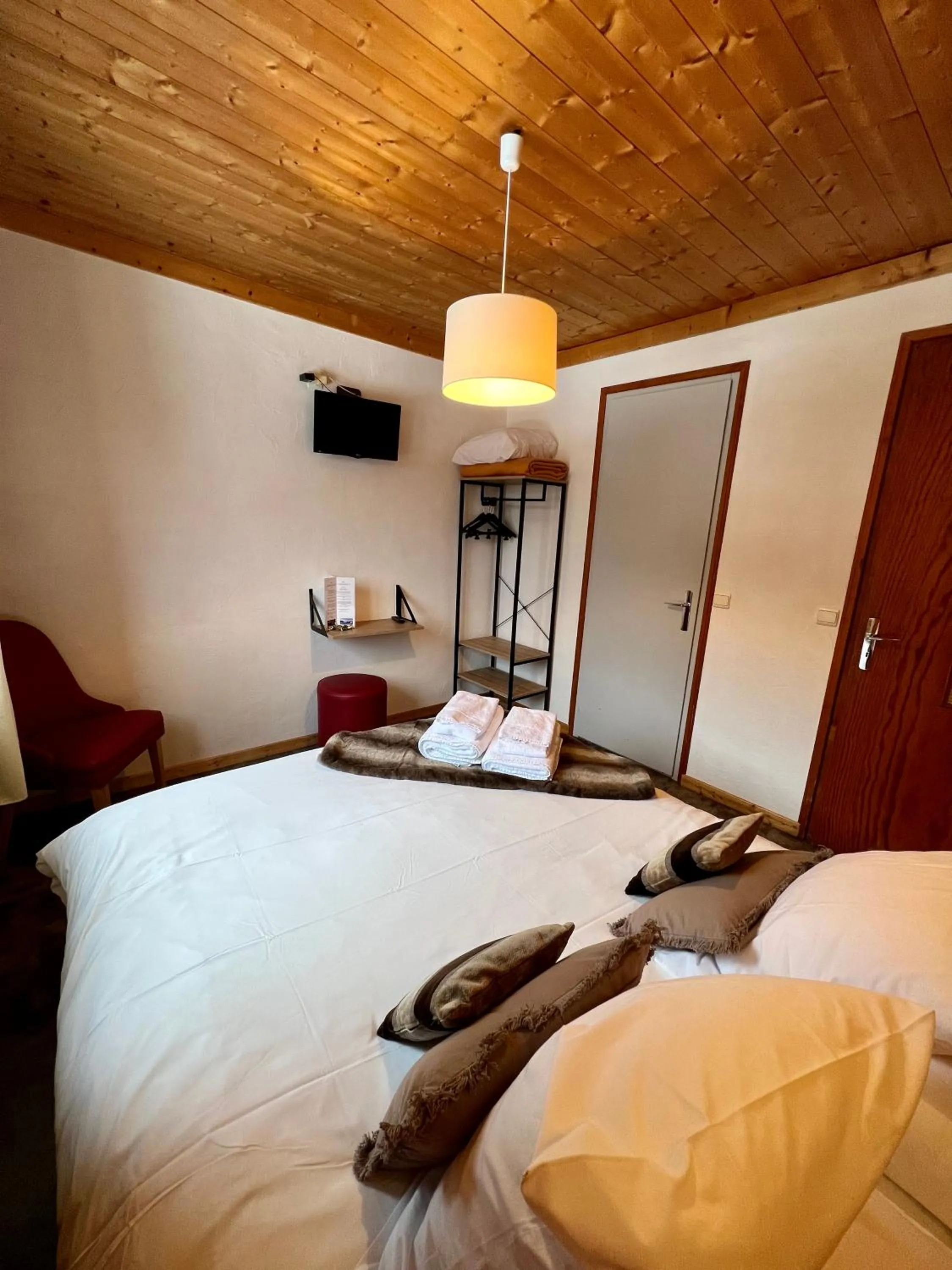 Bed in Hotel Le Christiania