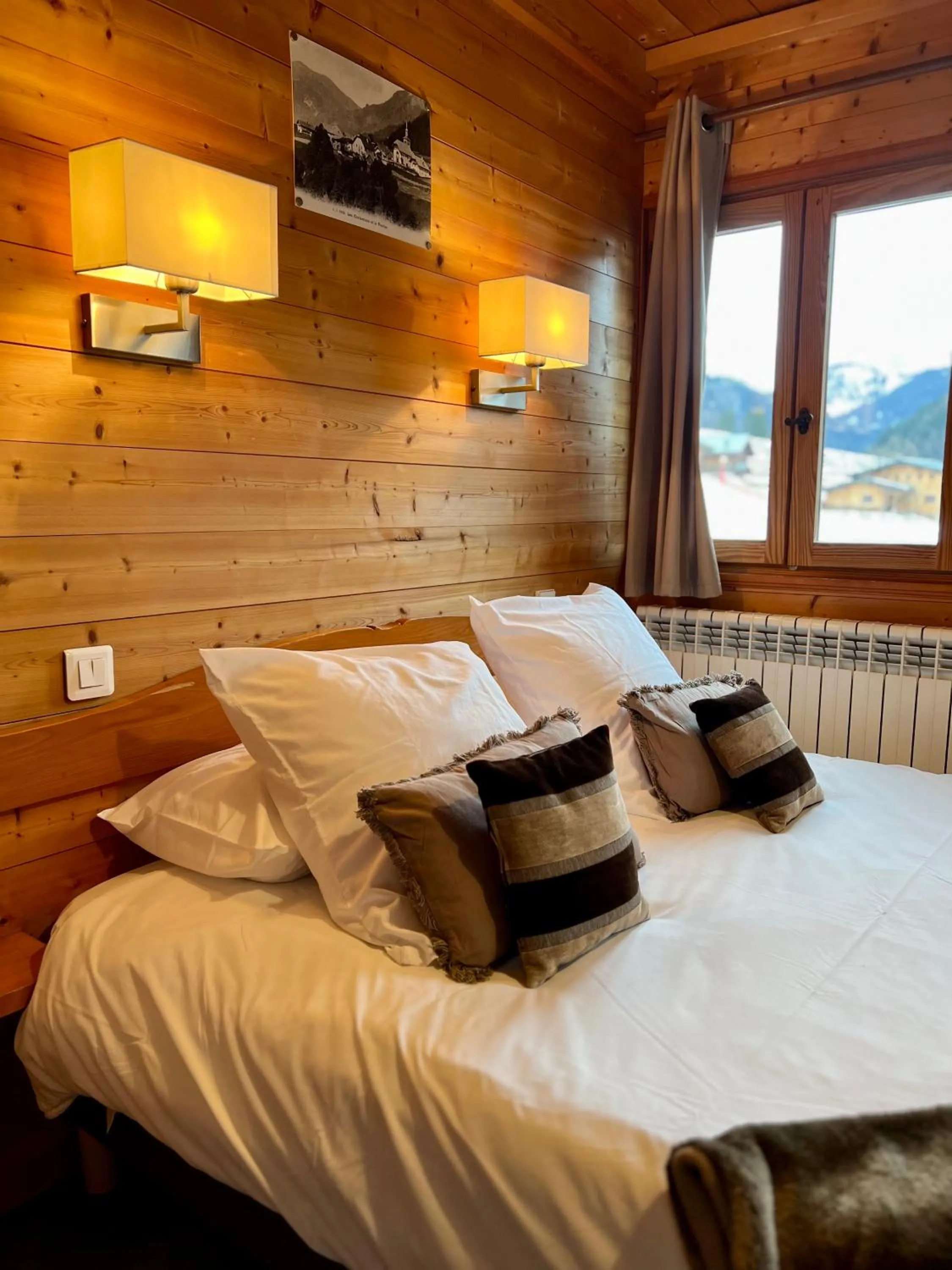 Bed in Hotel Le Christiania