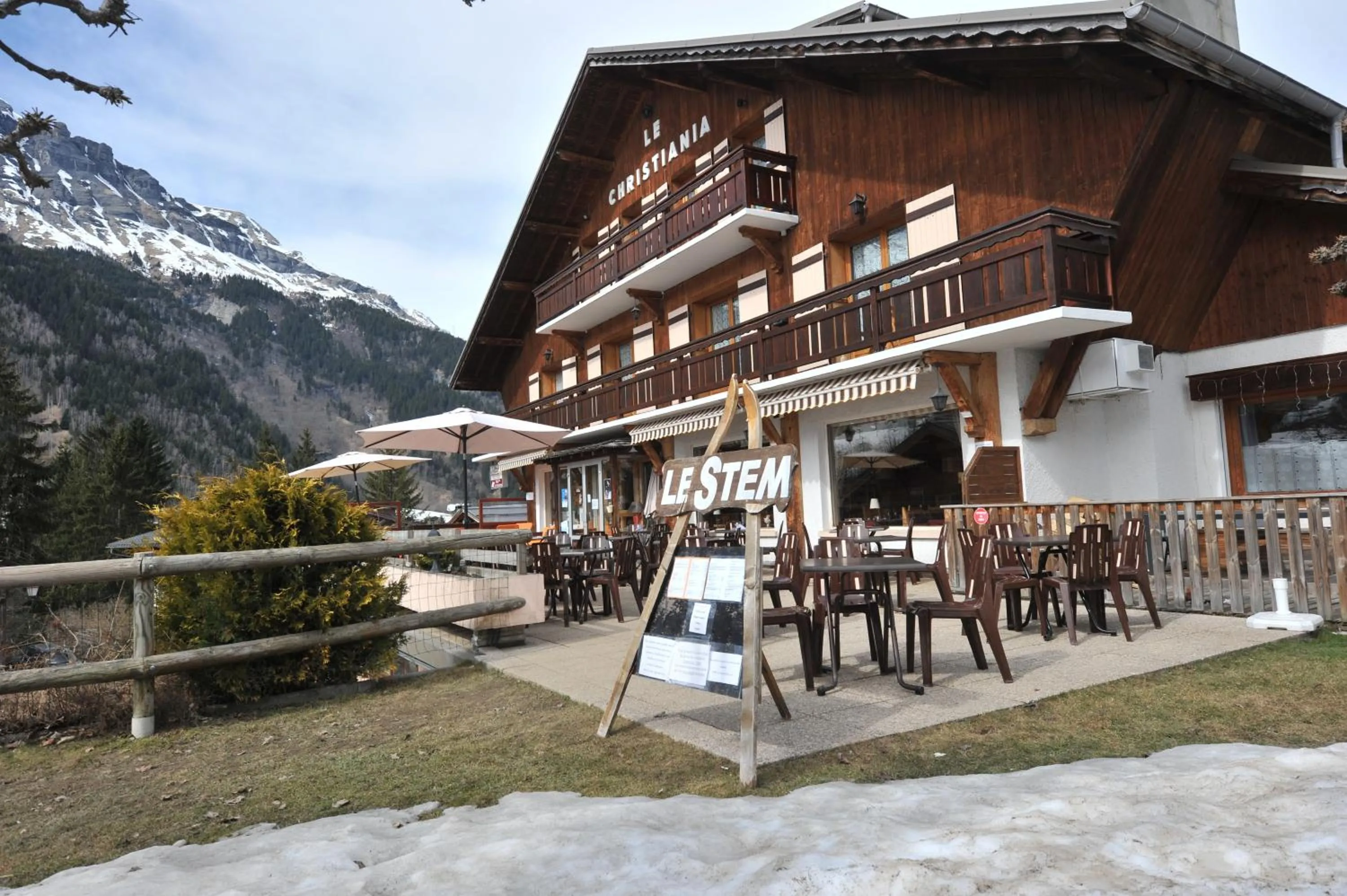 Facade/entrance in Hotel Le Christiania