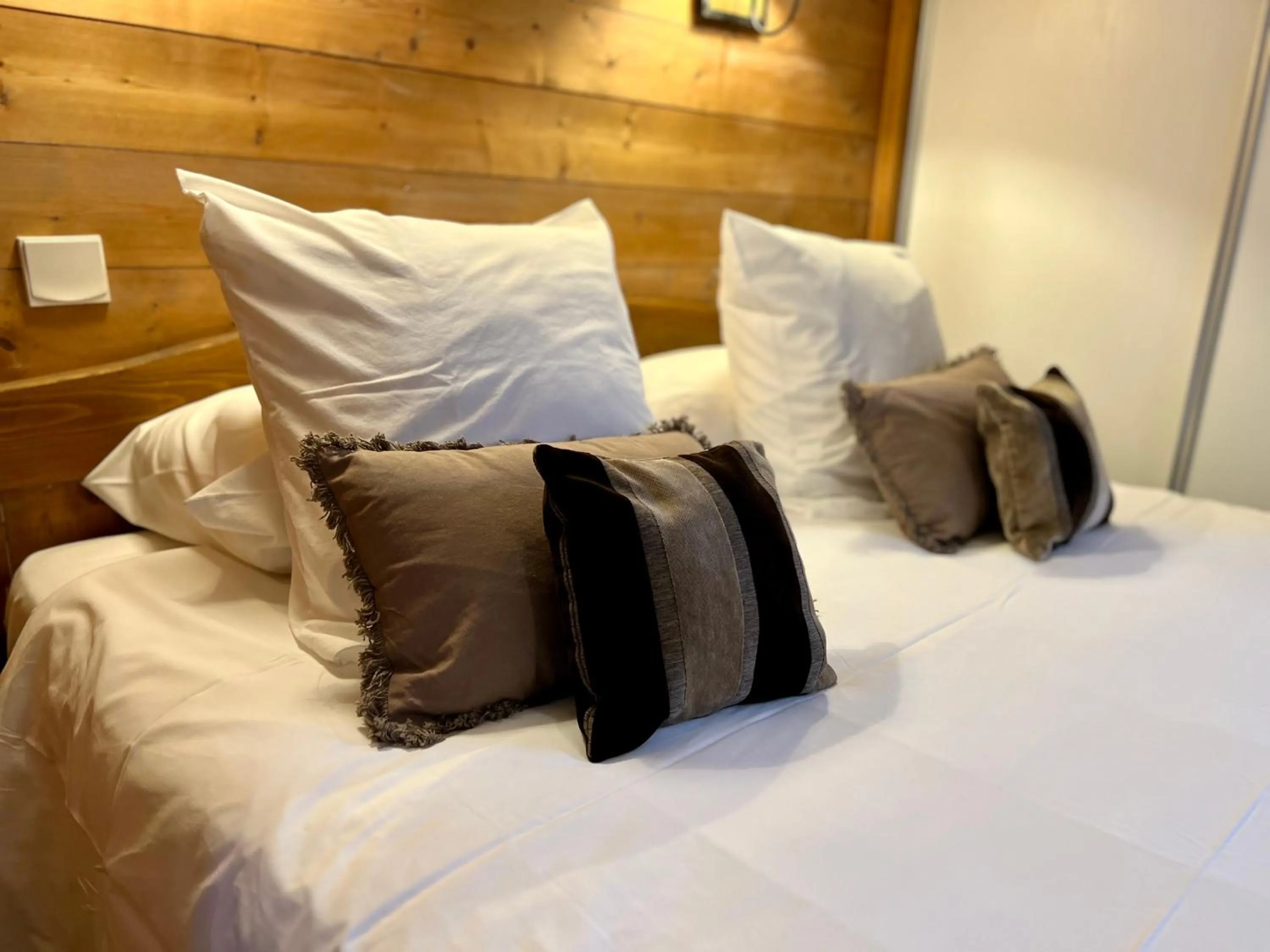 Bed in Hotel Le Christiania