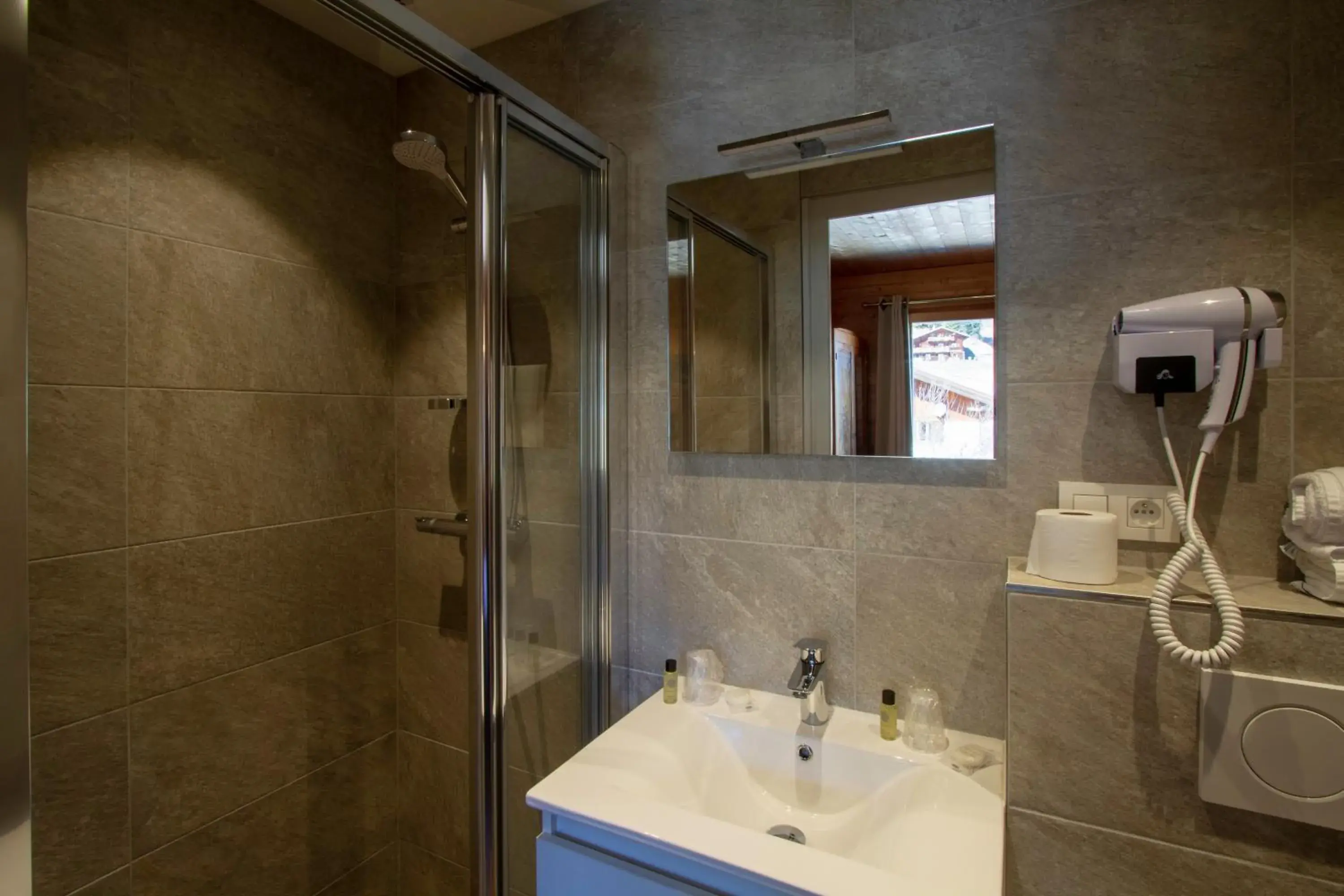 Twin Room with City View in Hotel Le Christiania Twin Room with City View in Hotel Le Christiania