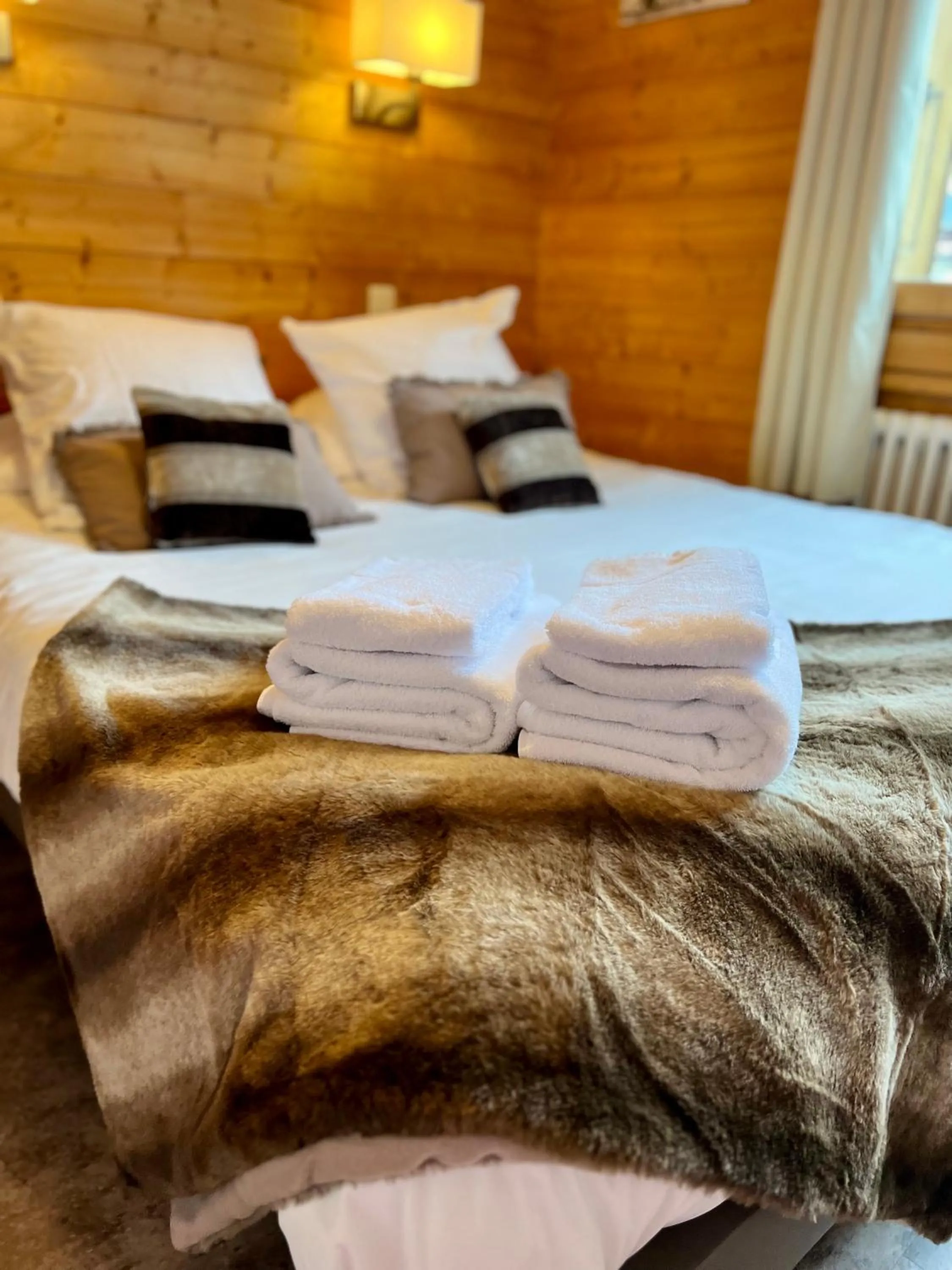 Bed in Hotel Le Christiania