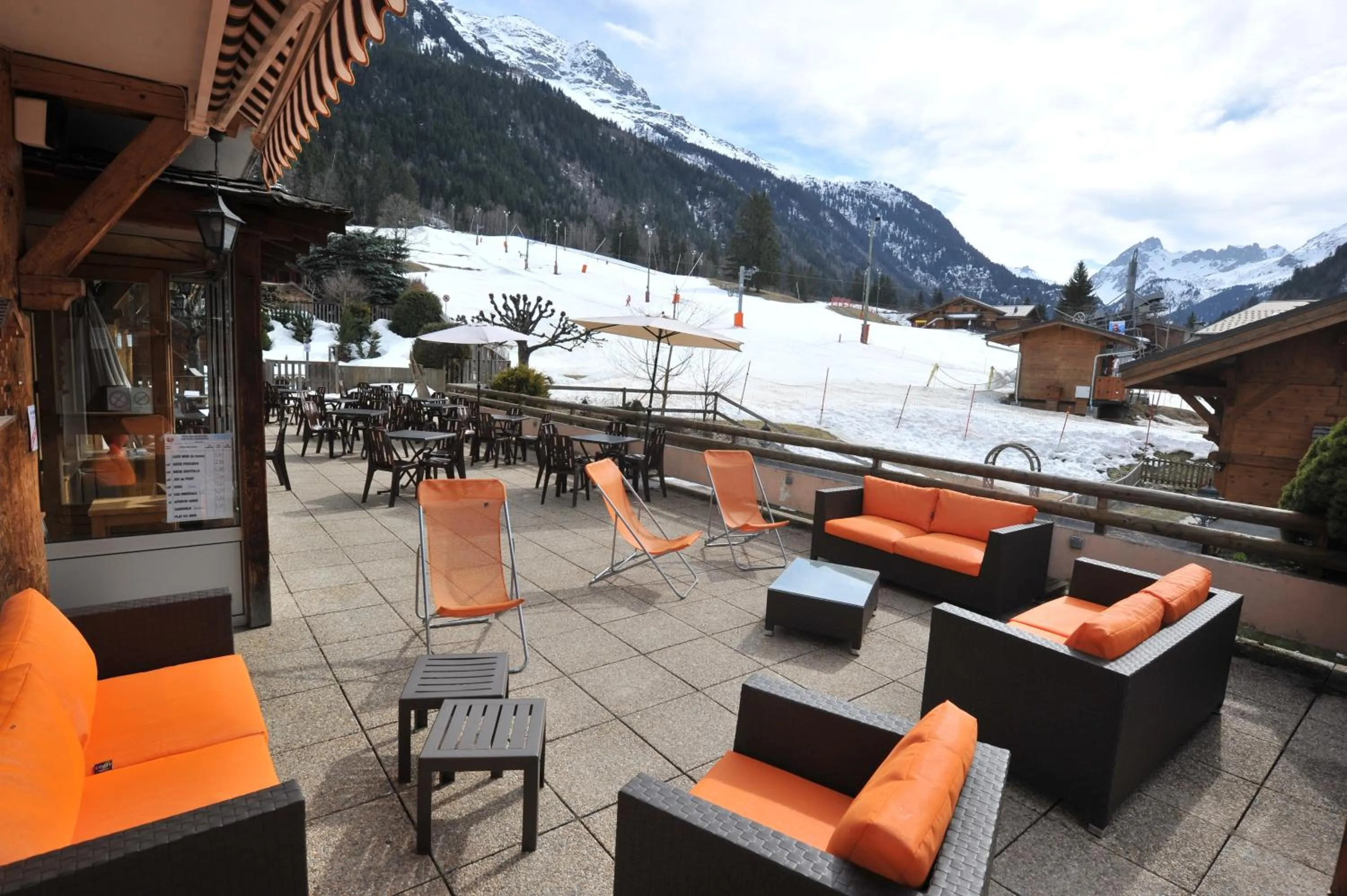 Balcony/Terrace in Hotel Le Christiania