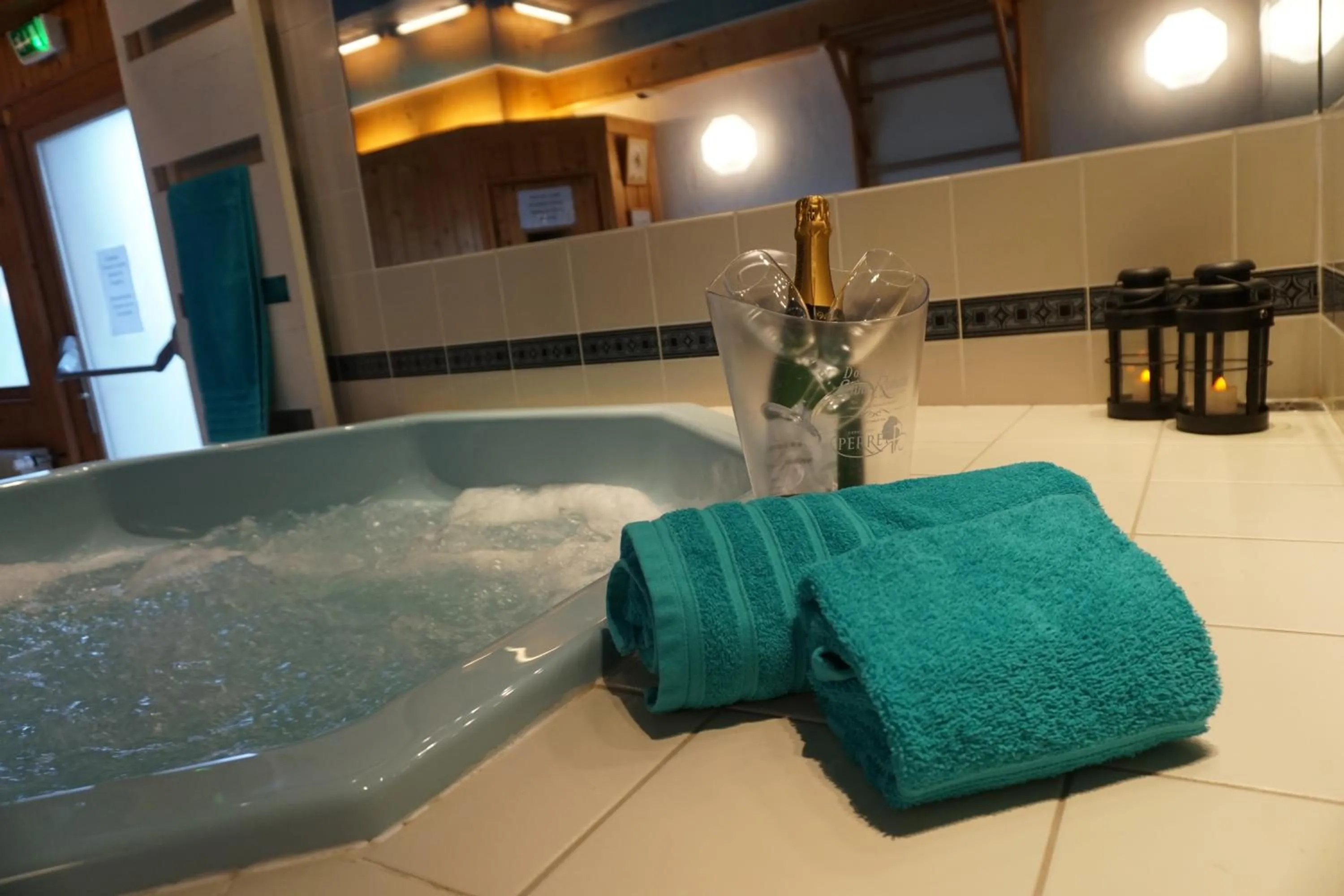 Decorative detail in Hotel Le Christiania