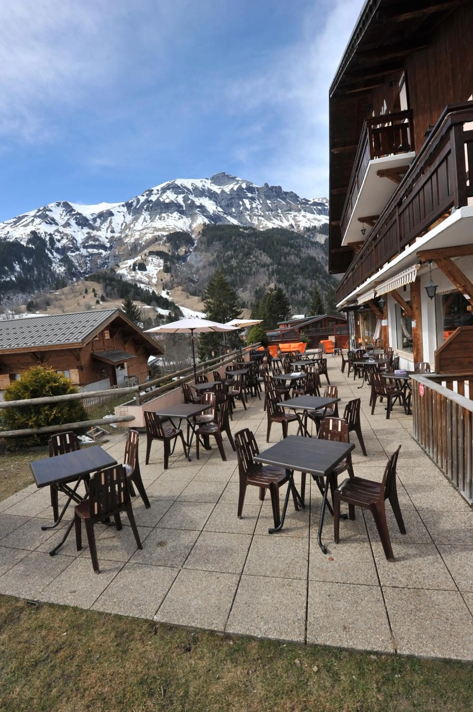 Balcony/Terrace in Hotel Le Christiania