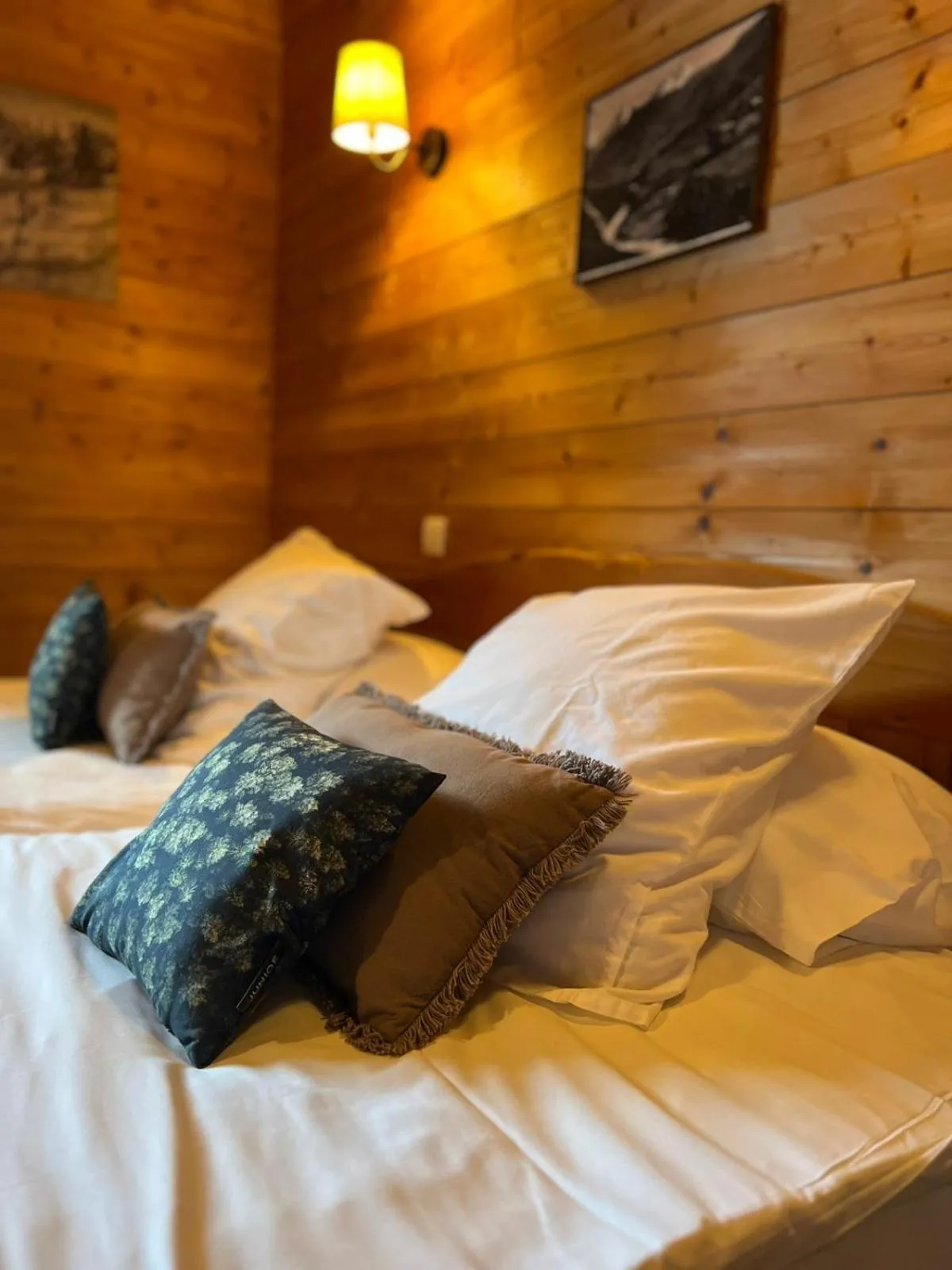 Bed in Hotel Le Christiania