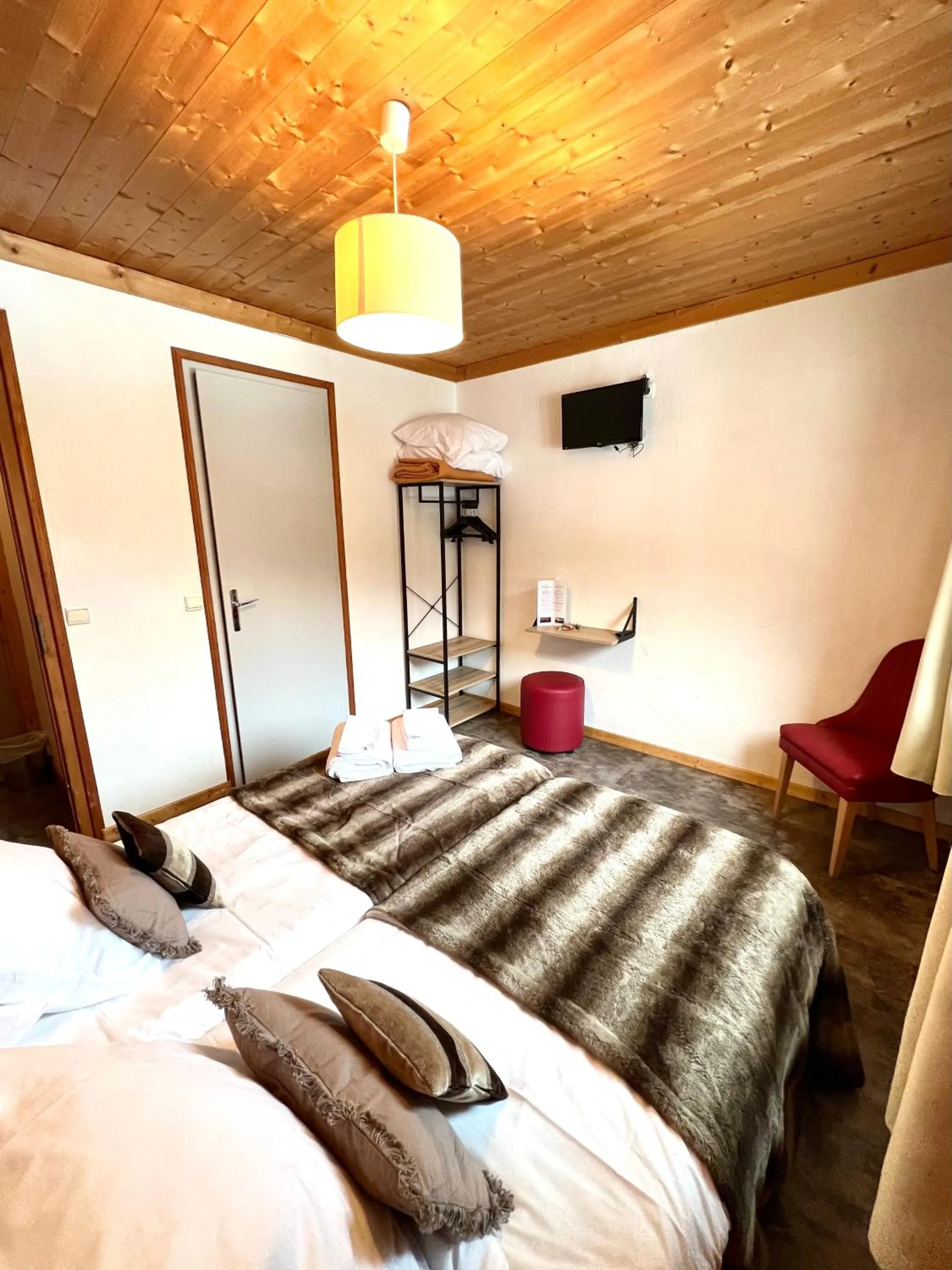 Bed in Hotel Le Christiania