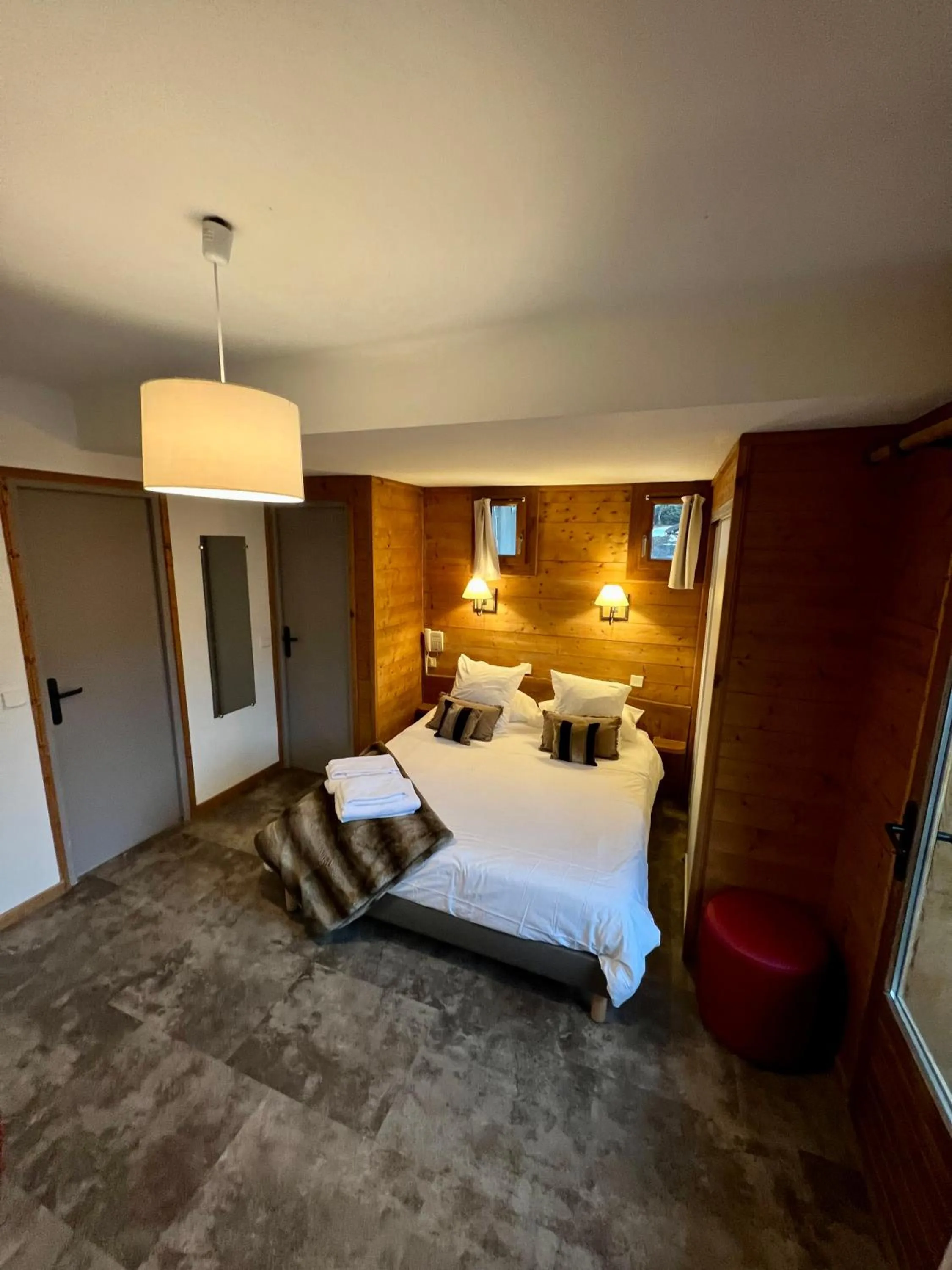 Bed in Hotel Le Christiania