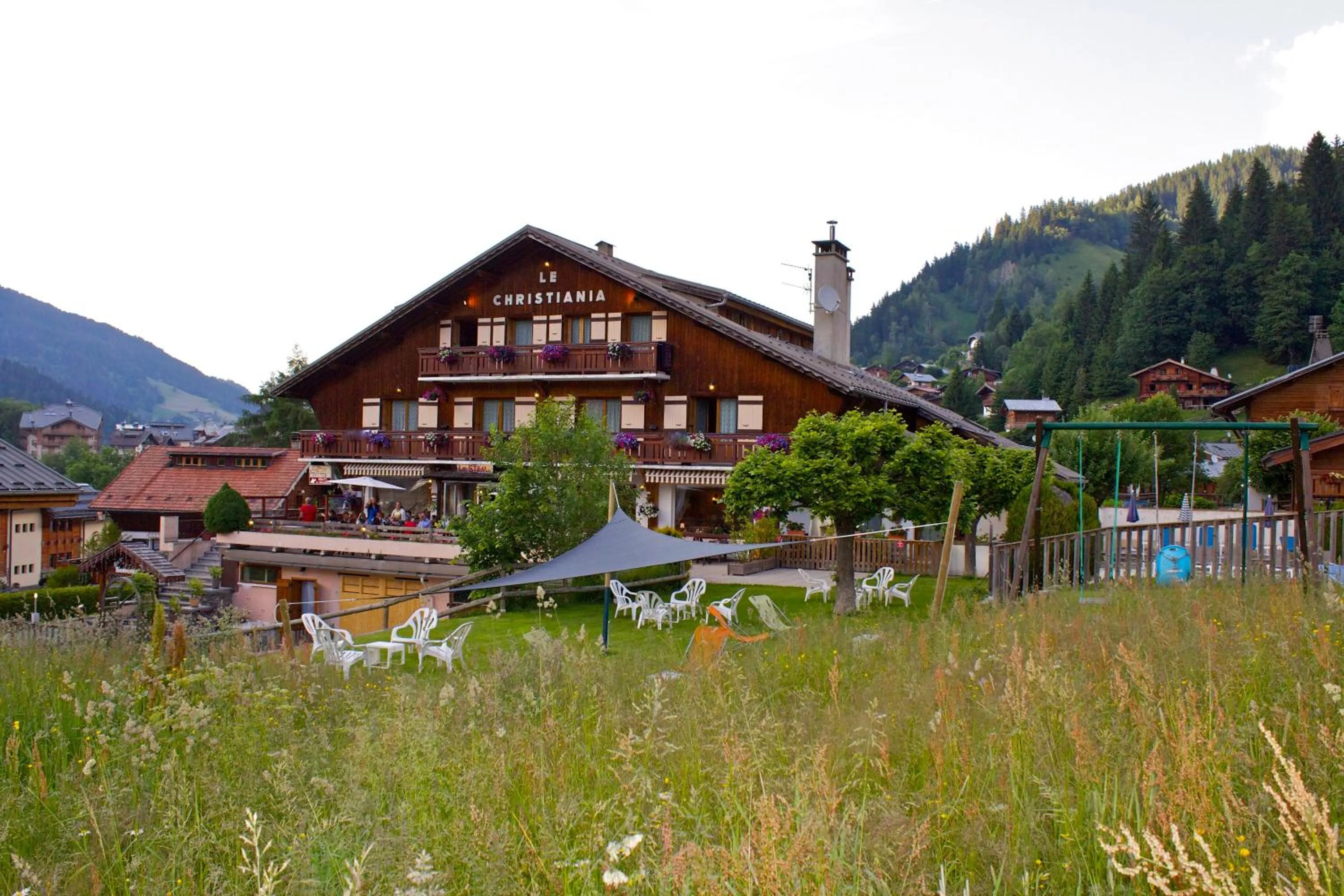 Facade/entrance in Hotel Le Christiania