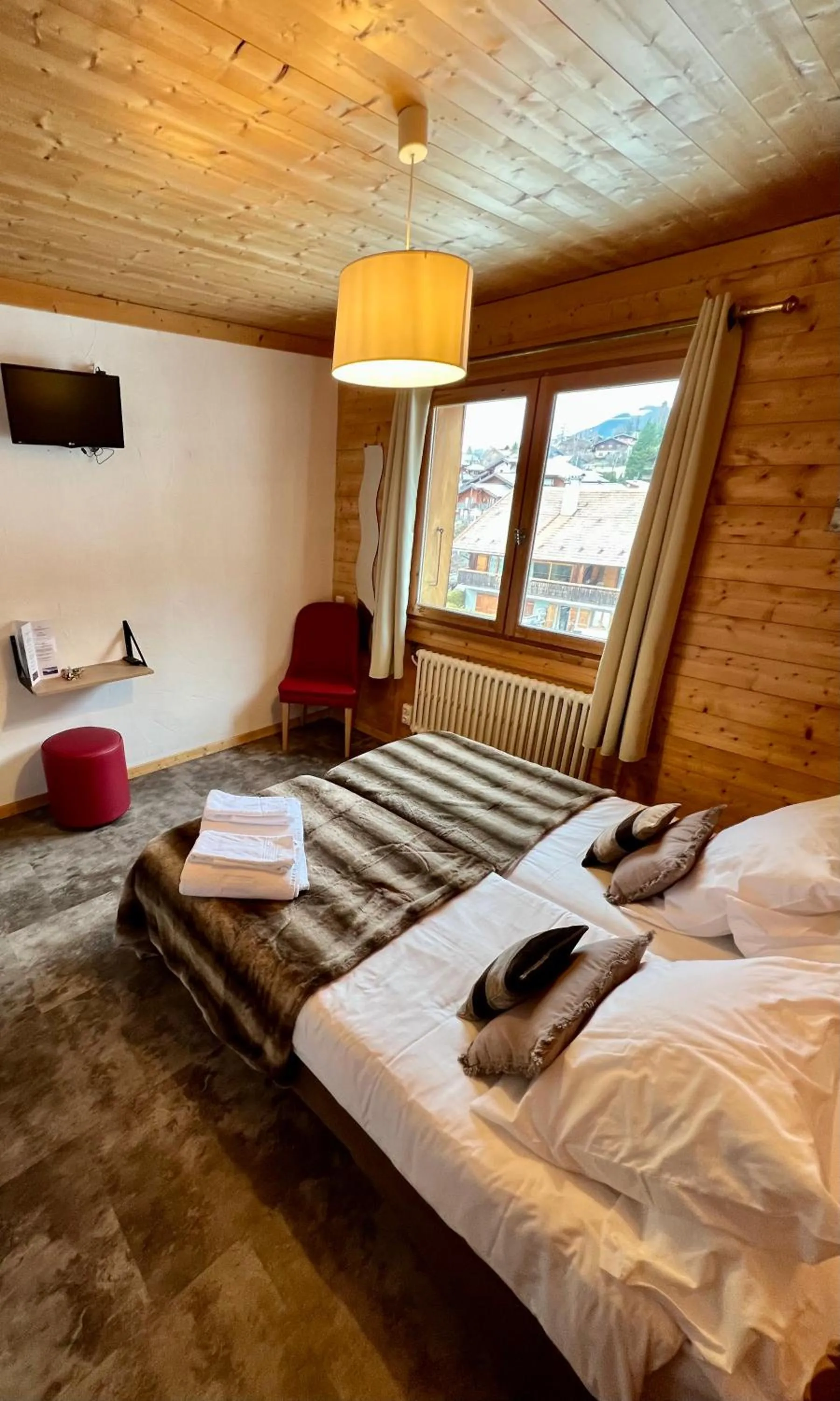 Bed in Hotel Le Christiania