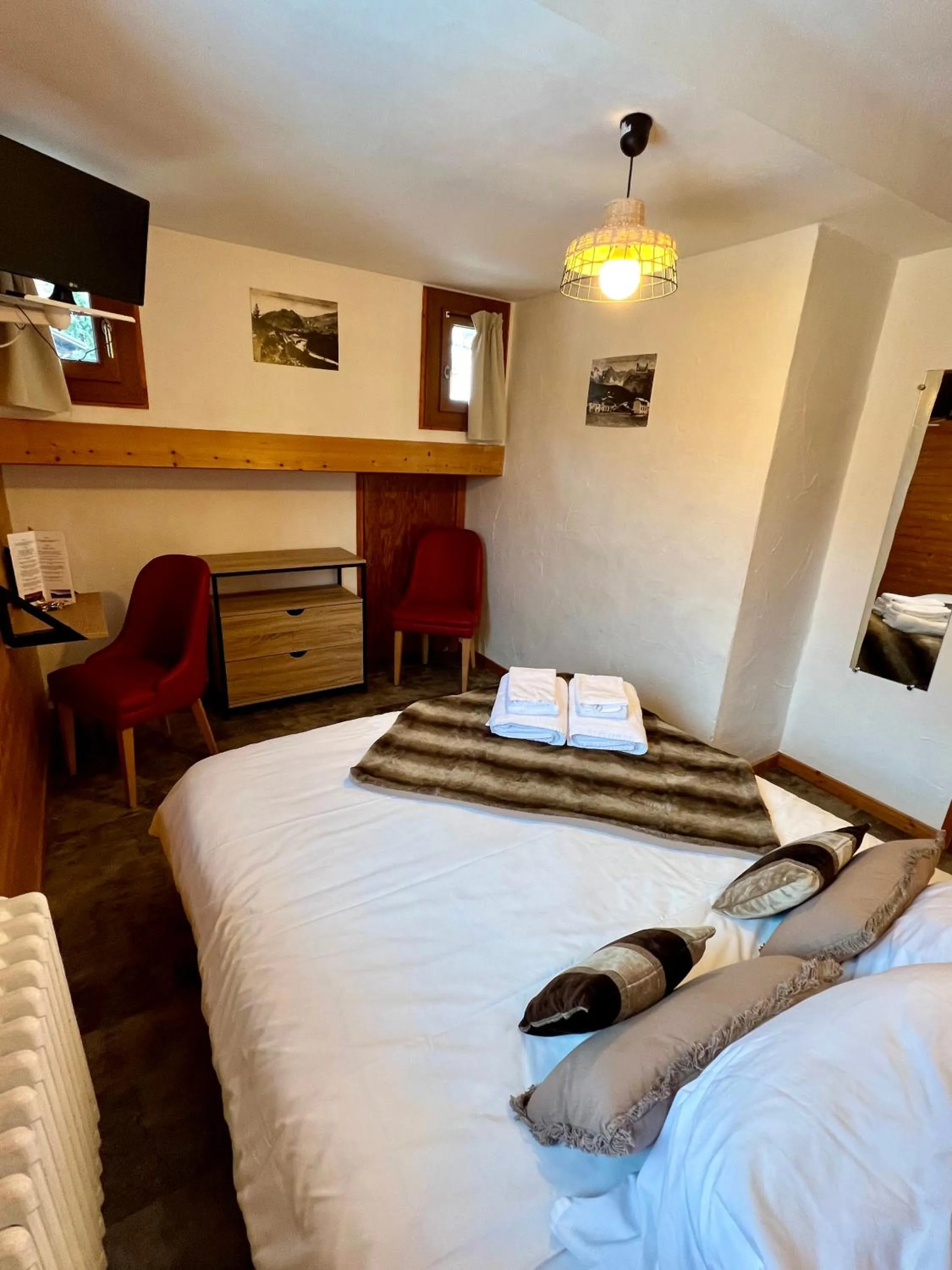 Bed in Hotel Le Christiania