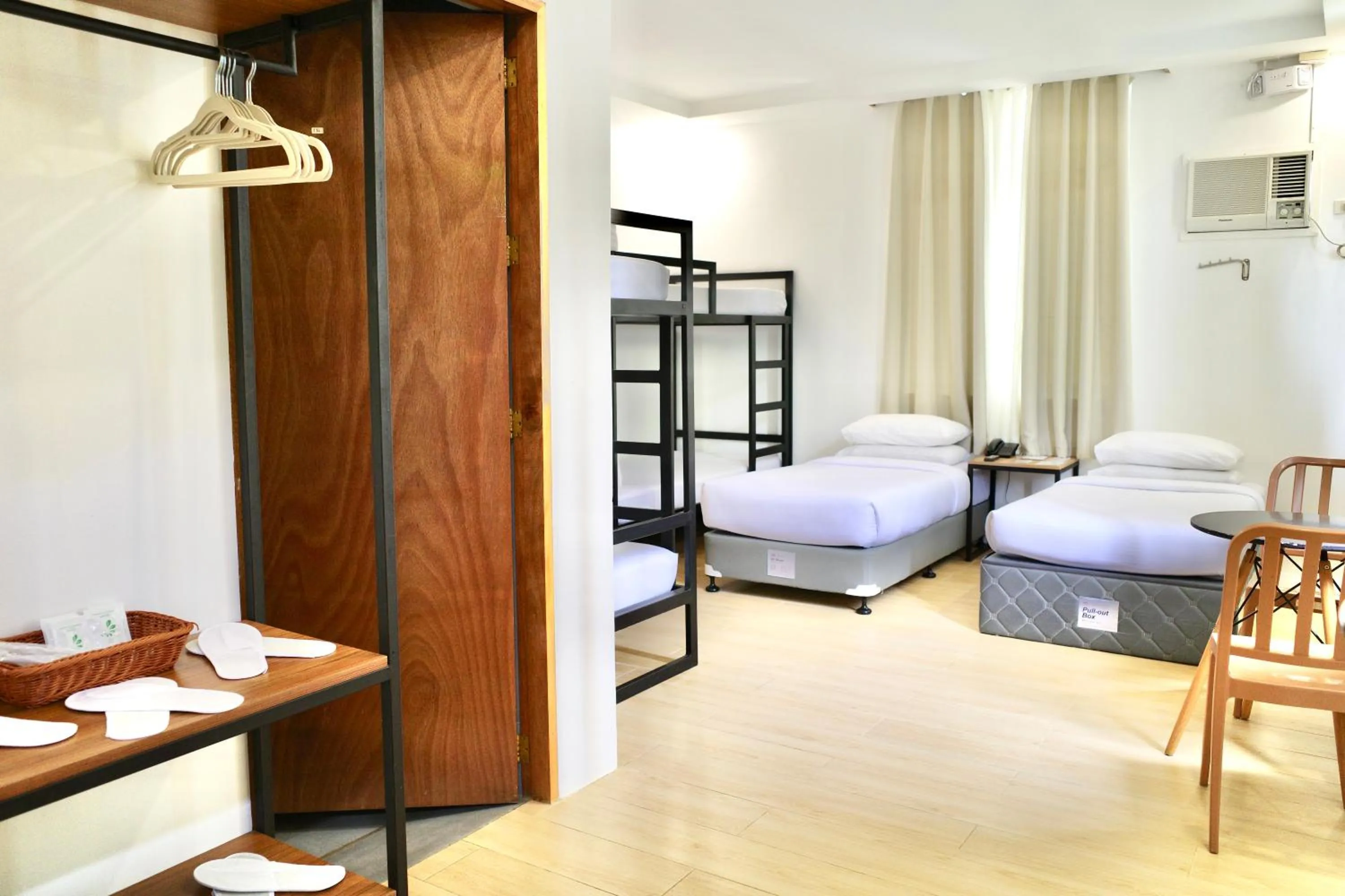 Photo of the whole room, Bed in Bambu Suites