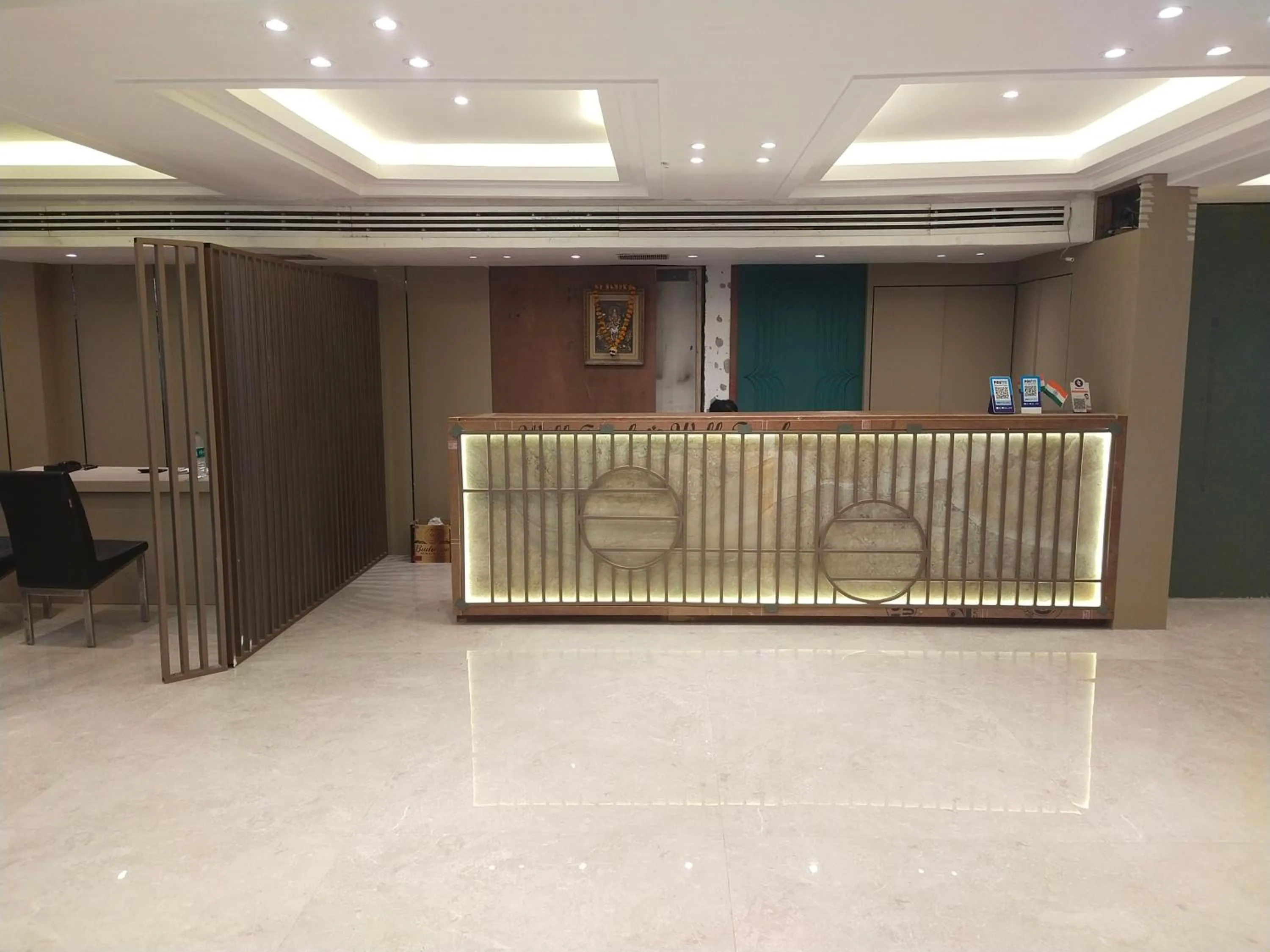 Lobby or reception in Hotel Gagan Plaza