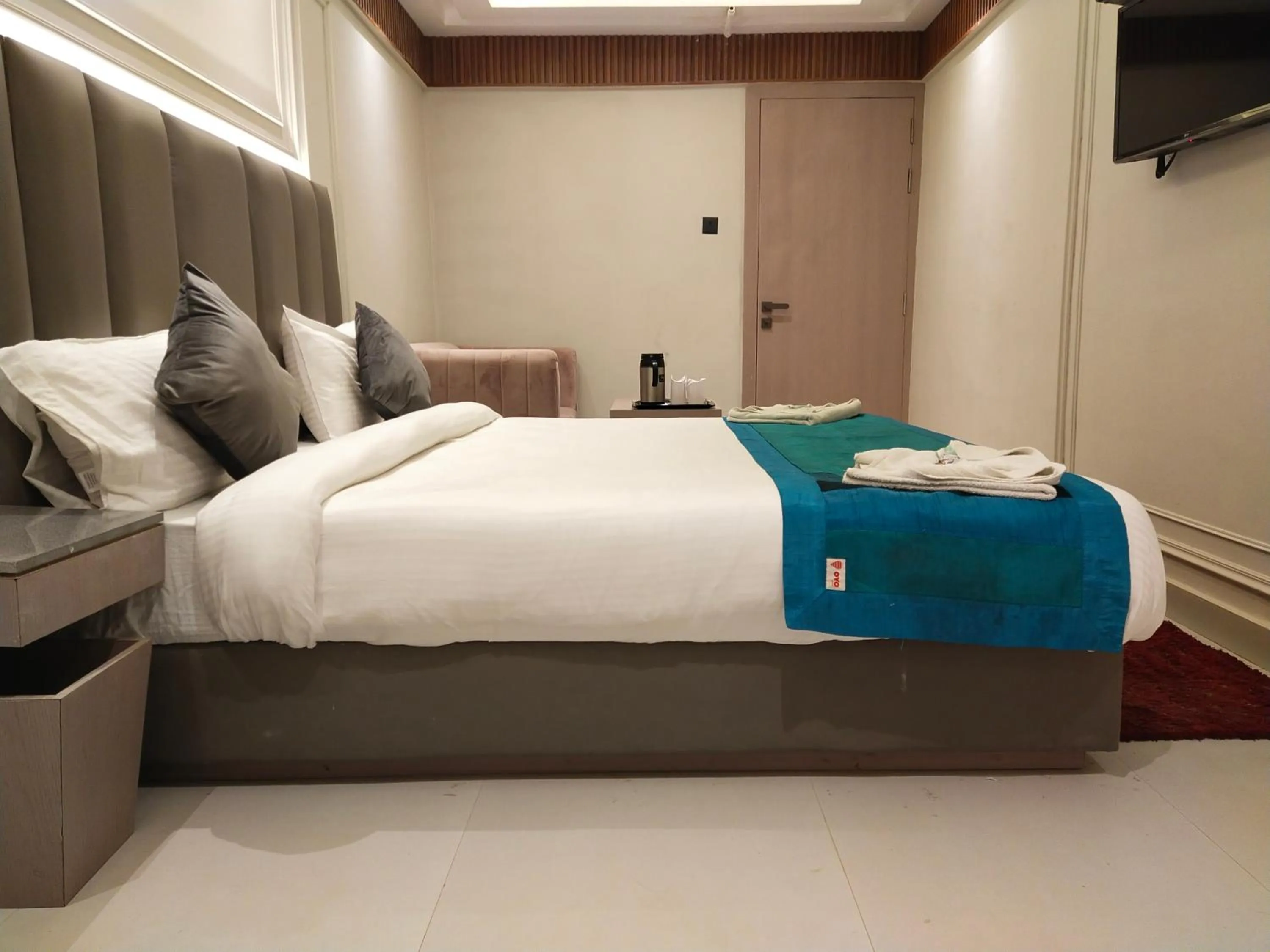 Bed in Hotel Gagan Plaza