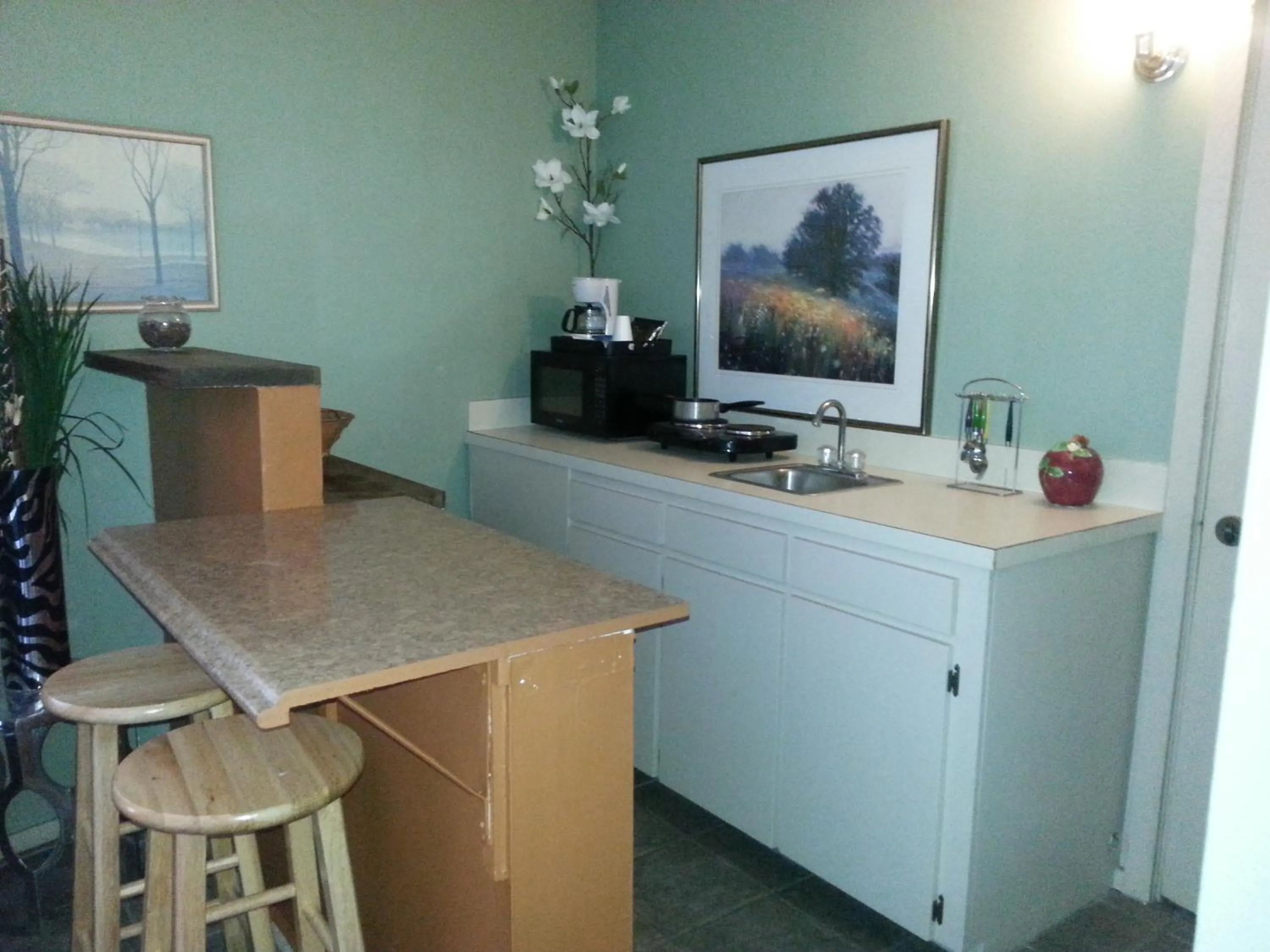 Kitchen or kitchenette in Lodge At Turkey Cove
