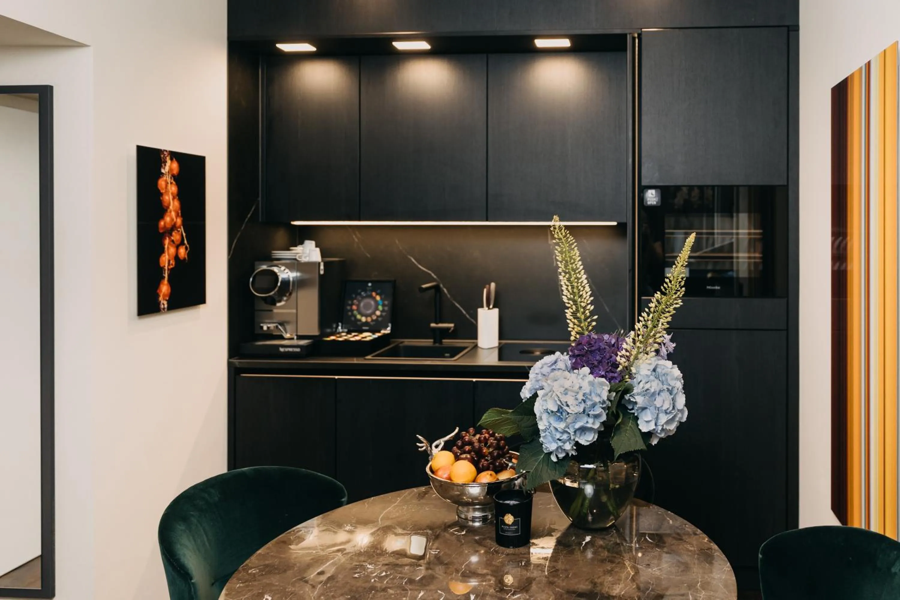 kitchen in Hotel Forsthaus Nürnberg Fürth