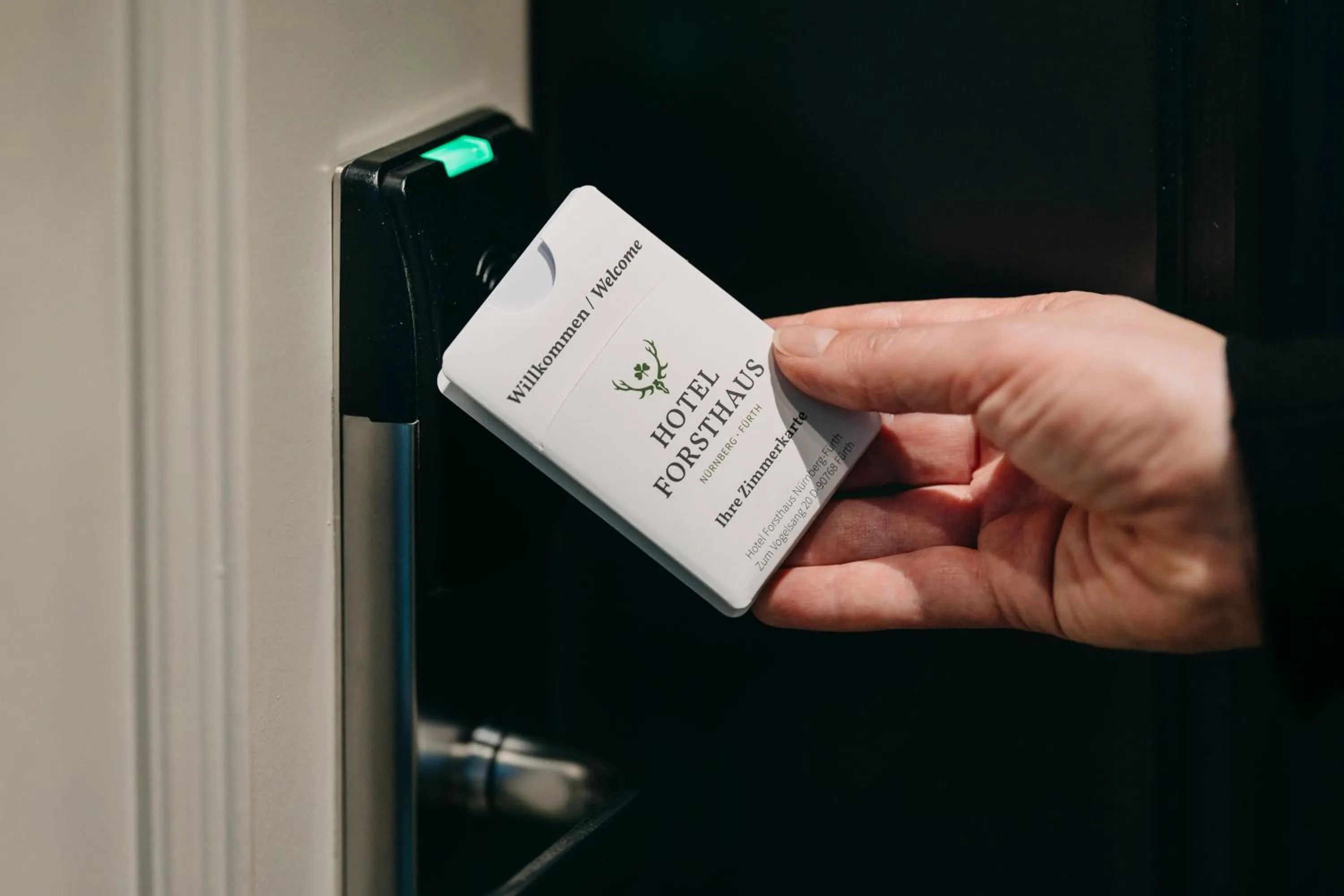 Decorative detail in Hotel Forsthaus Nürnberg Fürth