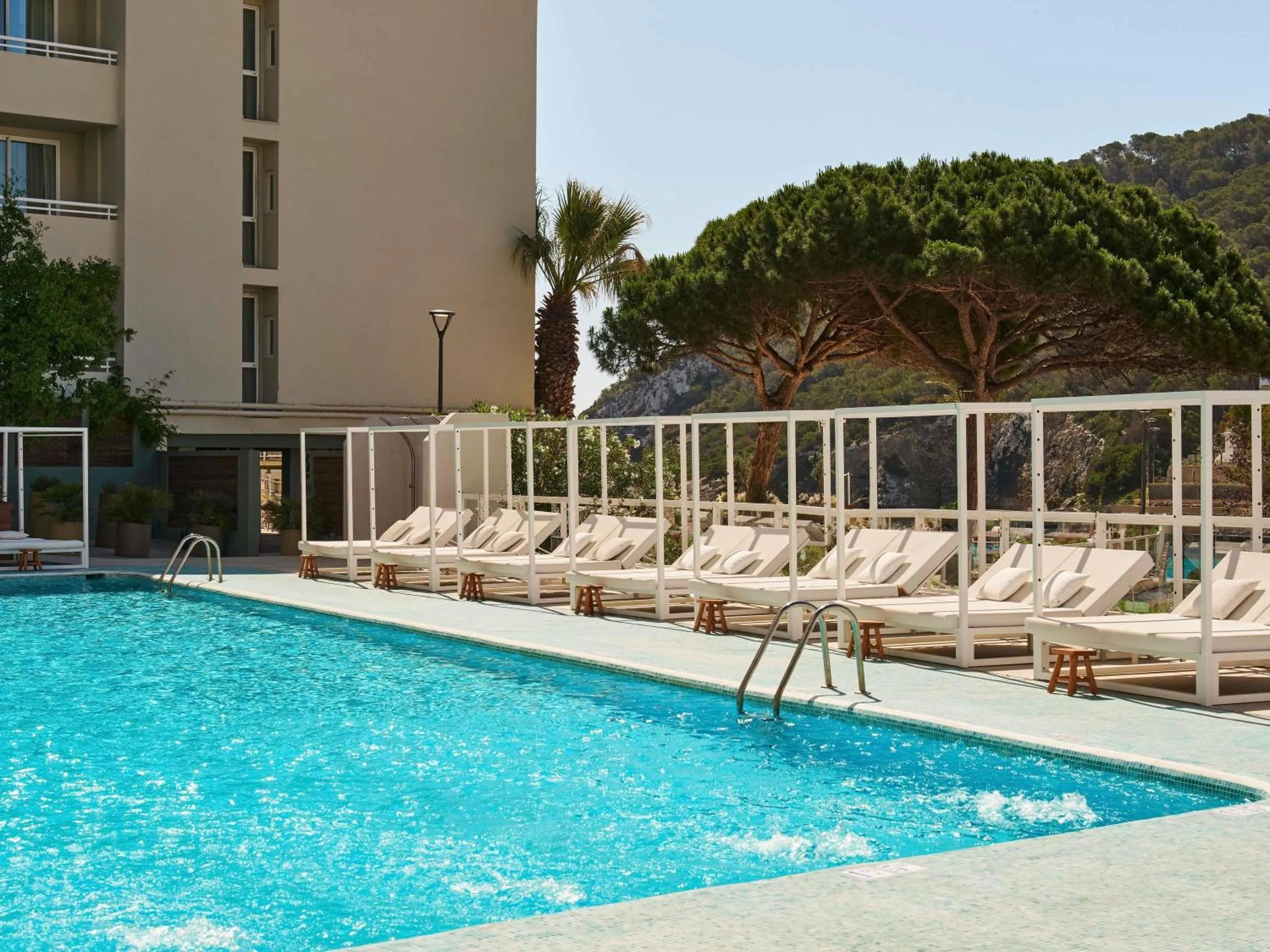 Pool view in Hyde Hotel Ibiza Beach Resort by Accor