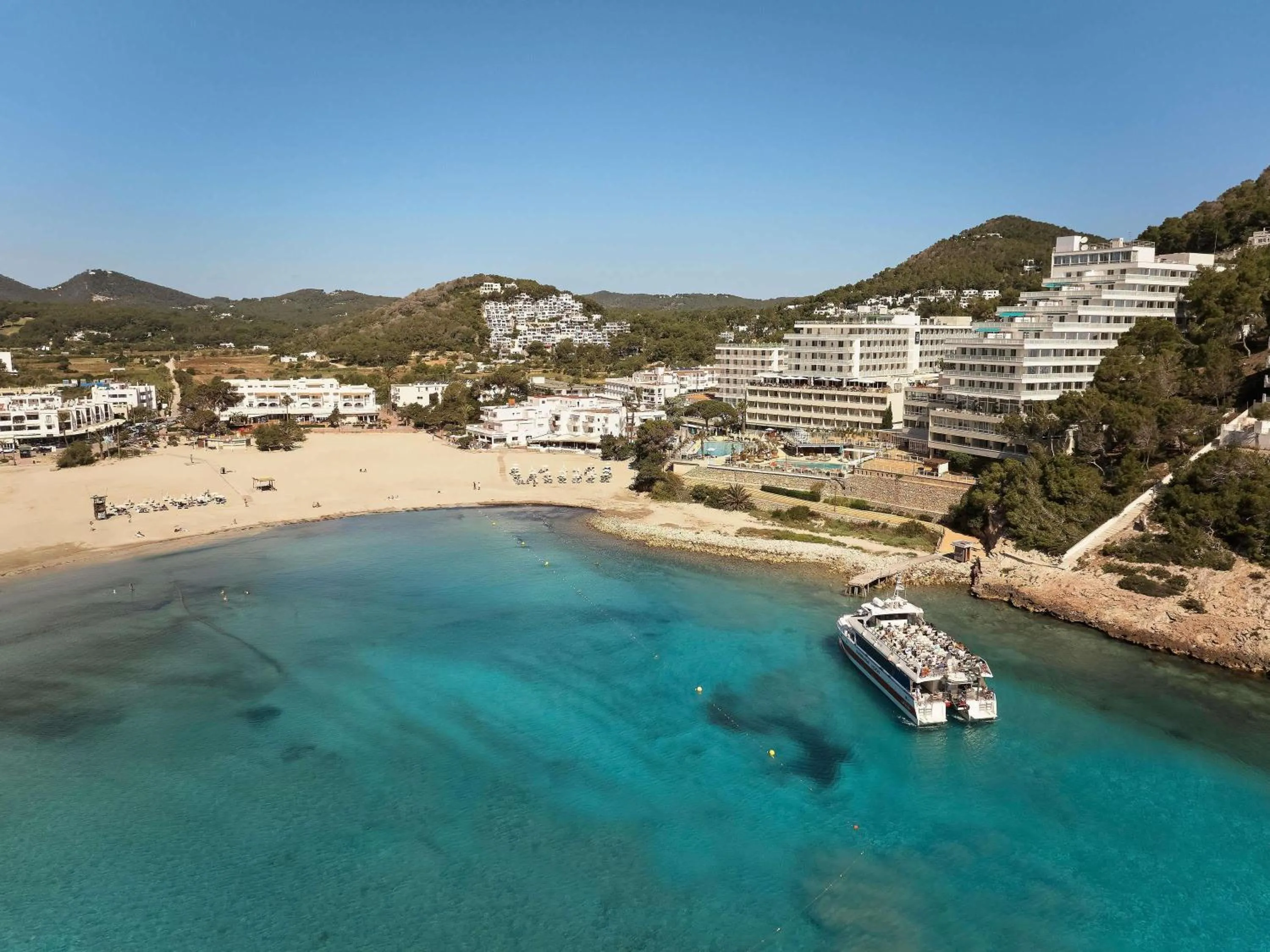 Property building in Hyde Hotel Ibiza Beach Resort by ACCOR