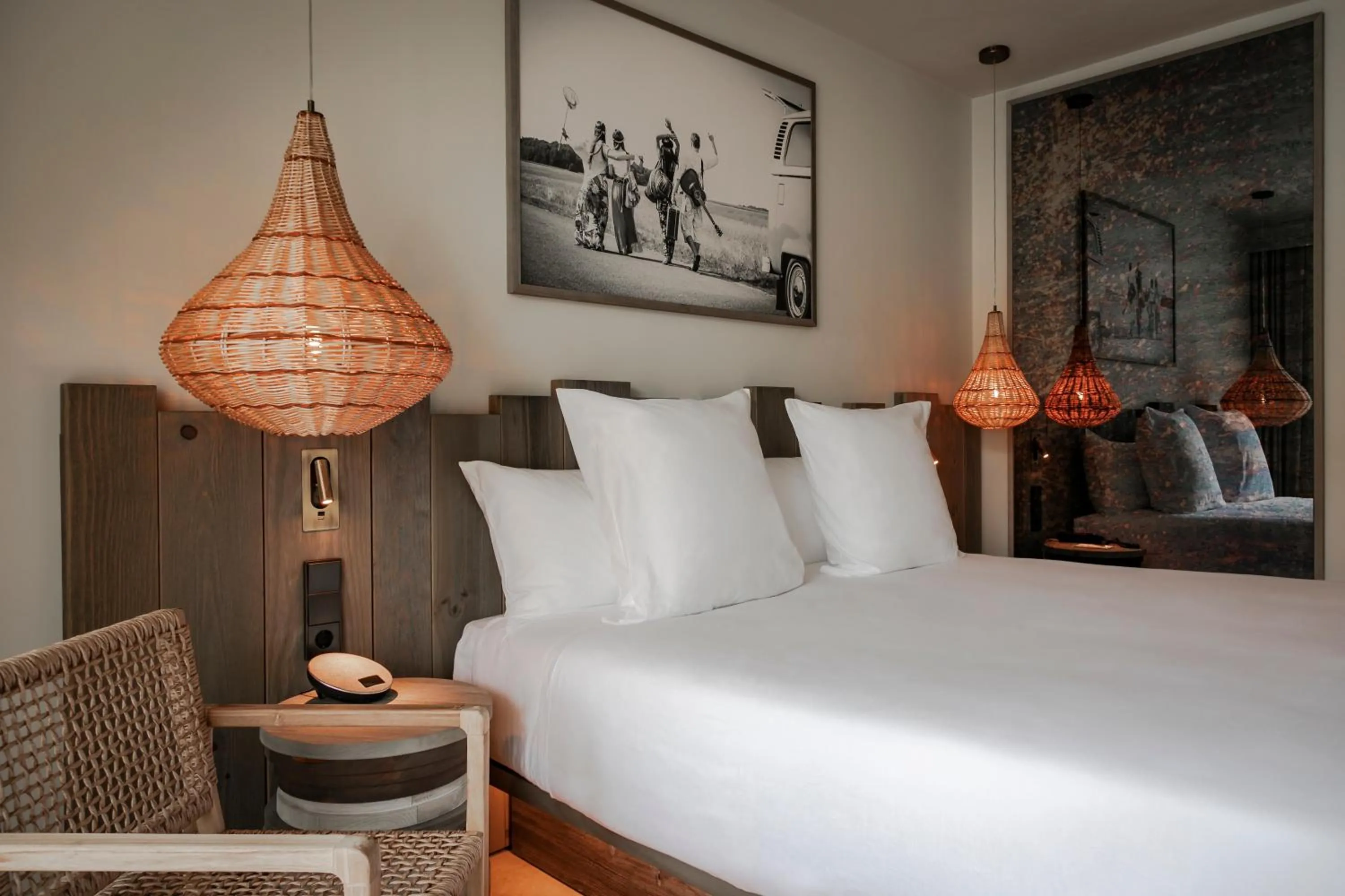 Decorative detail, Bed in Hyde Hotel Ibiza Beach Resort by ACCOR