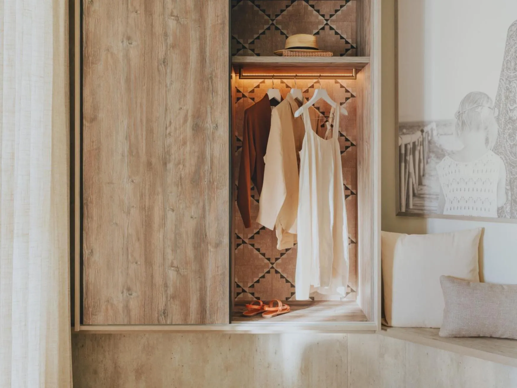 wardrobe in Hyde Hotel Ibiza Beach Resort by ACCOR