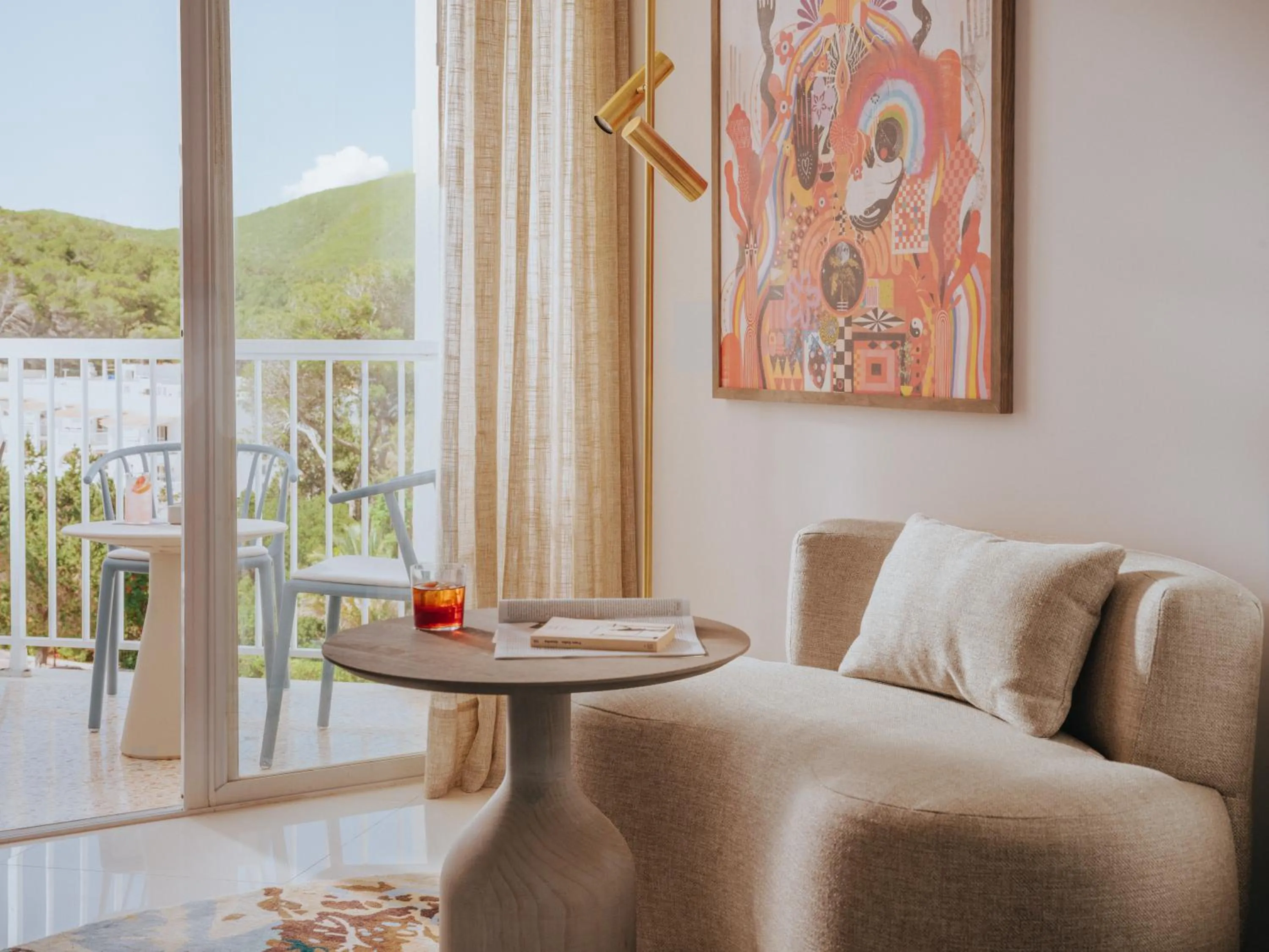 Seating area in Hyde Hotel Ibiza Beach Resort by ACCOR