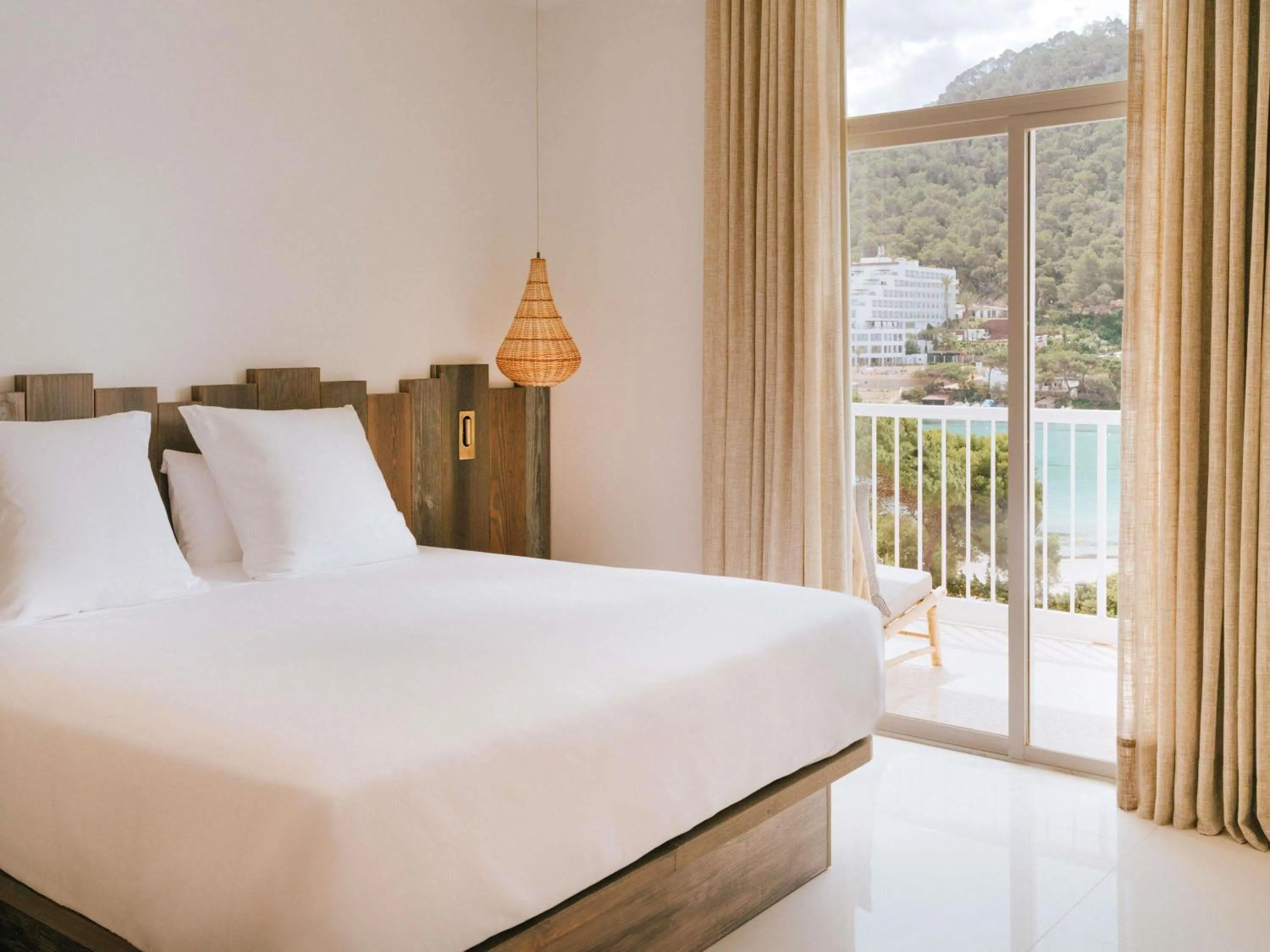 Bedroom, Bed in Hyde Hotel Ibiza Beach Resort by ACCOR