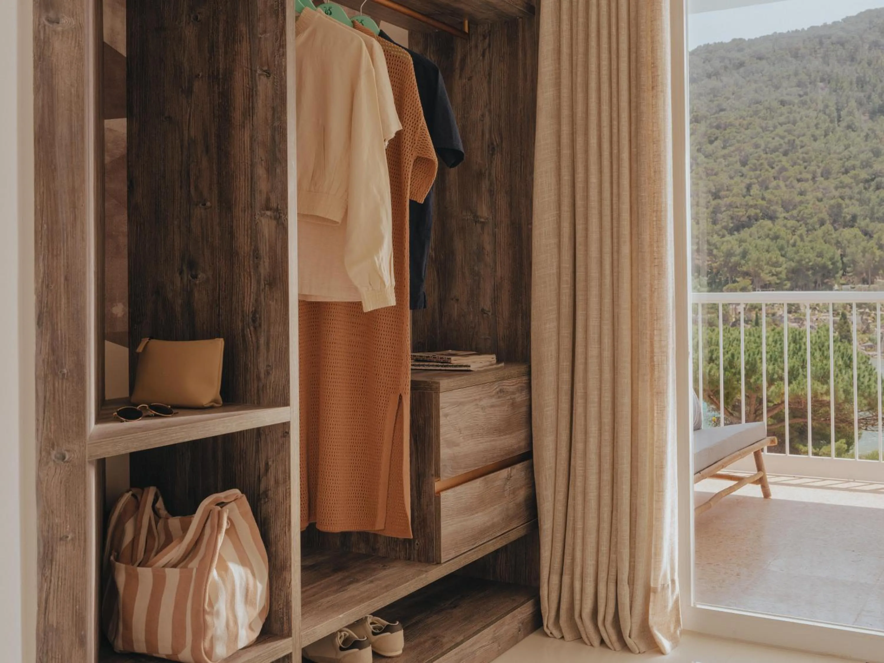 wardrobe in Hyde Hotel Ibiza Beach Resort by ACCOR