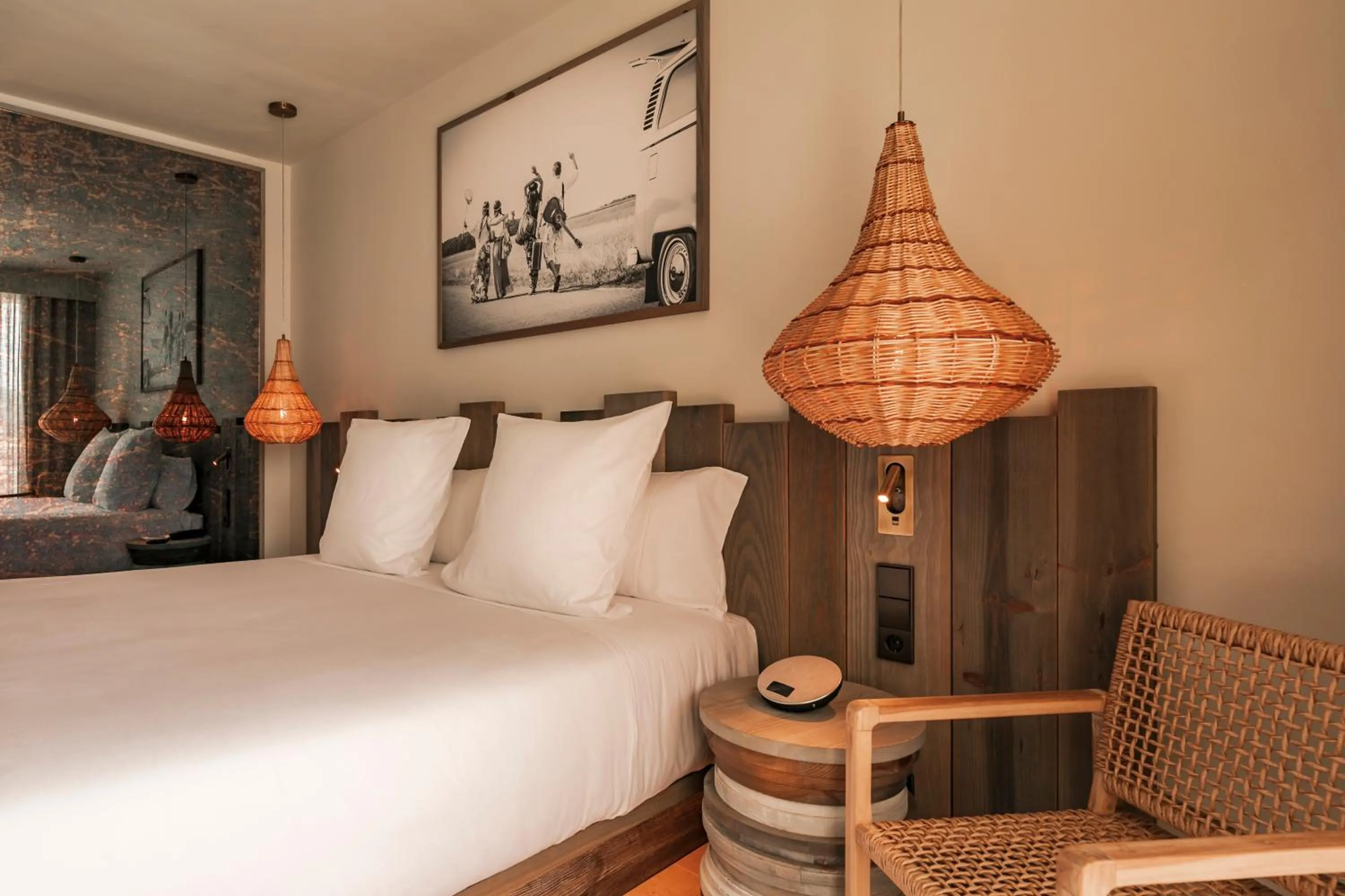 Decorative detail, Bed in Hyde Hotel Ibiza Beach Resort by ACCOR