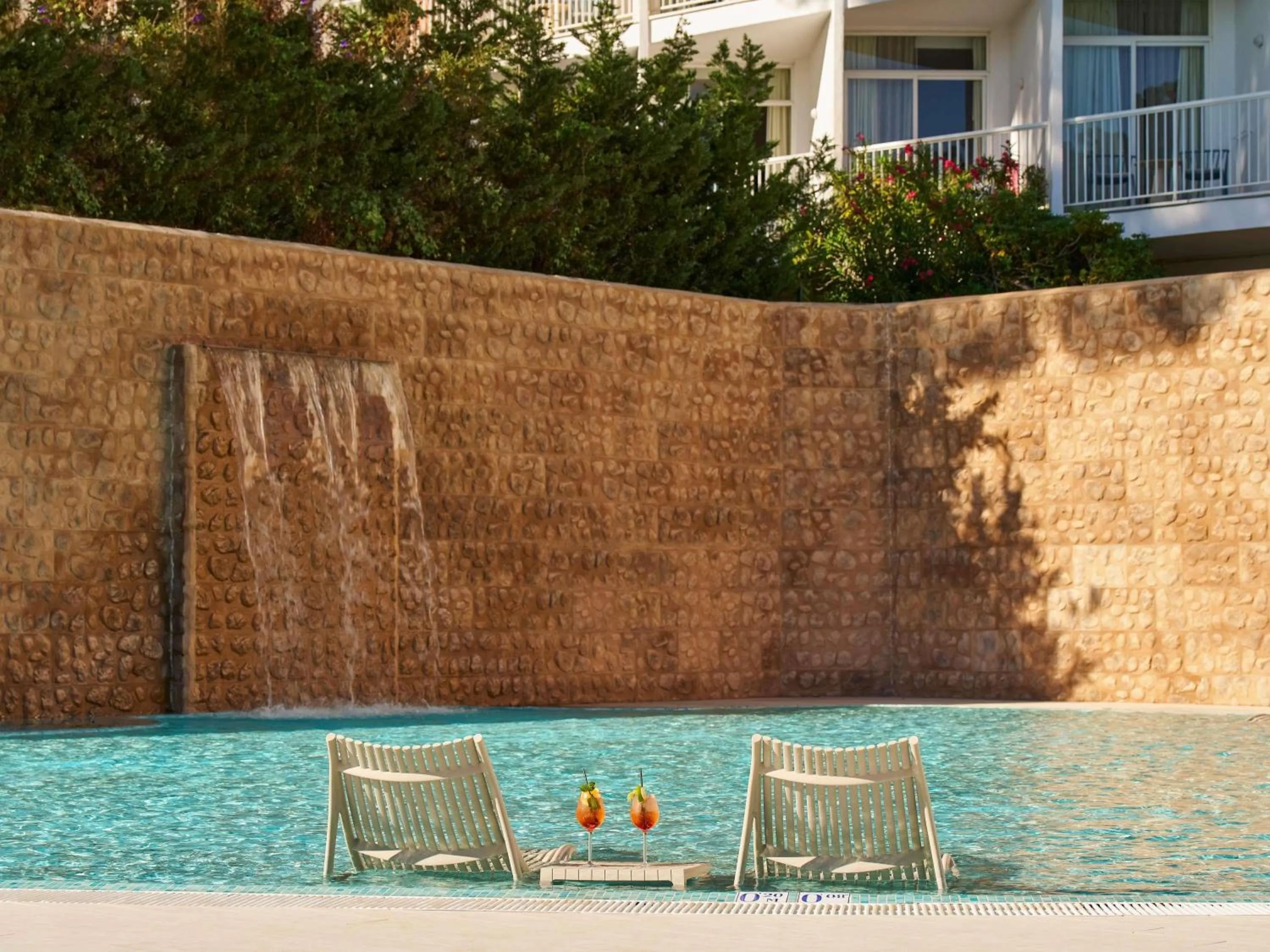 Pool view in Hyde Hotel Ibiza Beach Resort by ACCOR