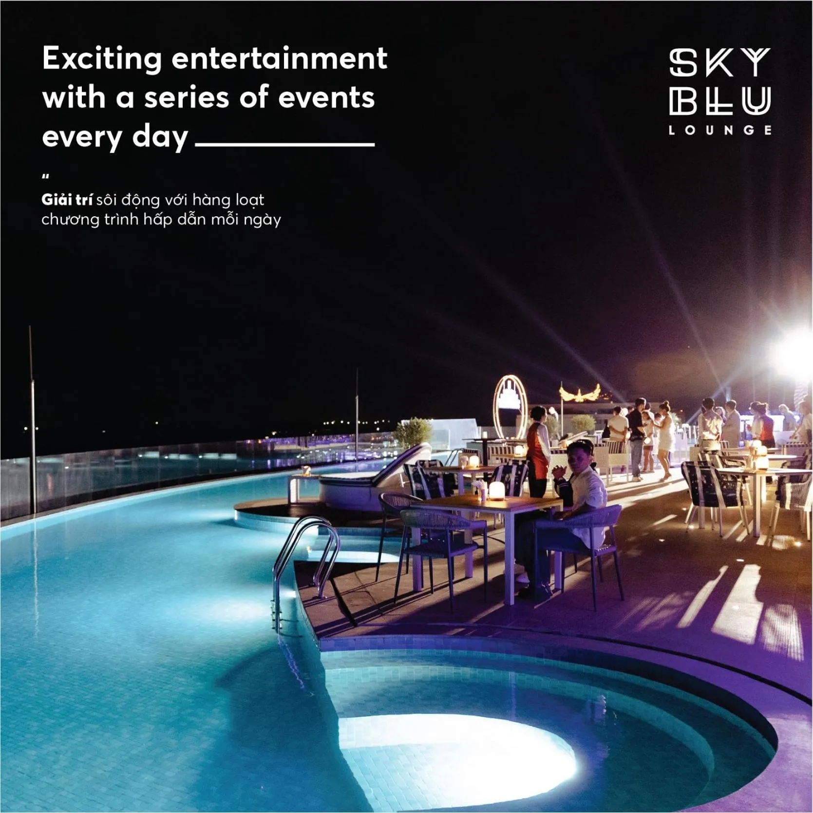 Restaurant/places to eat in PANORAMA Condotel by HLG