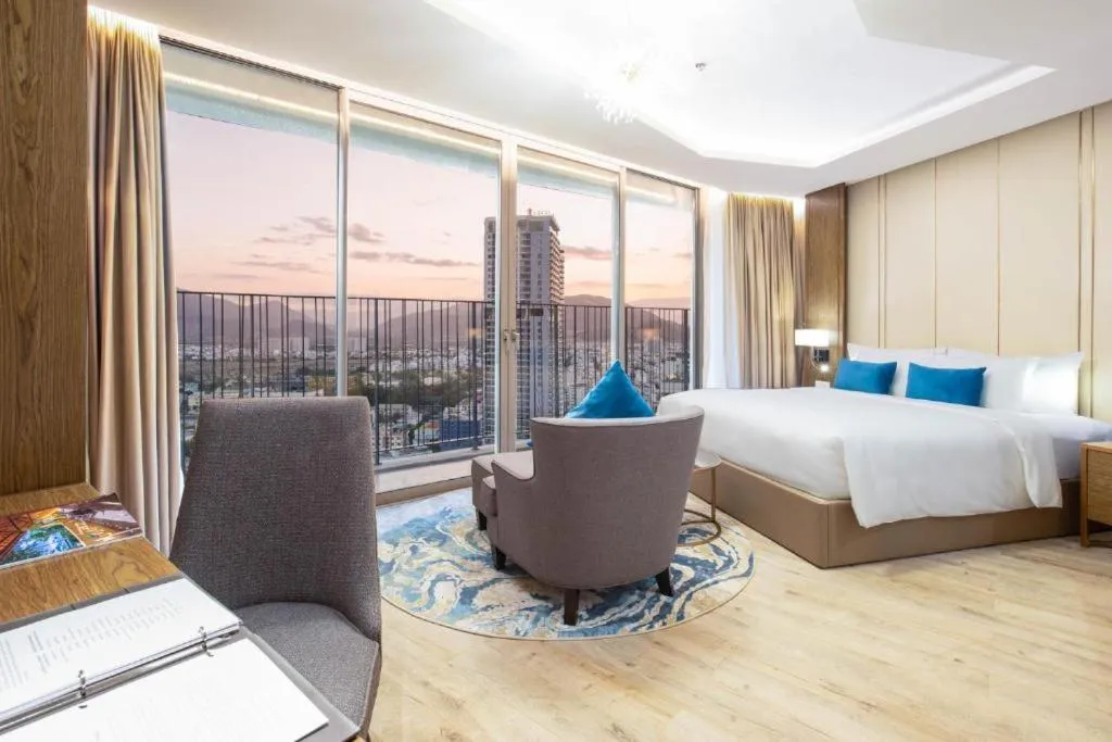 City view, Bed in PANORAMA Condotel by HLG