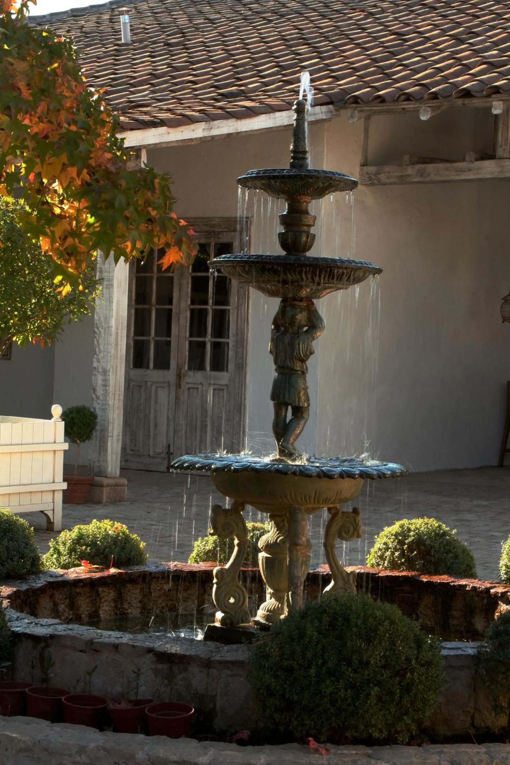 Patio in Hotel Casa Silva