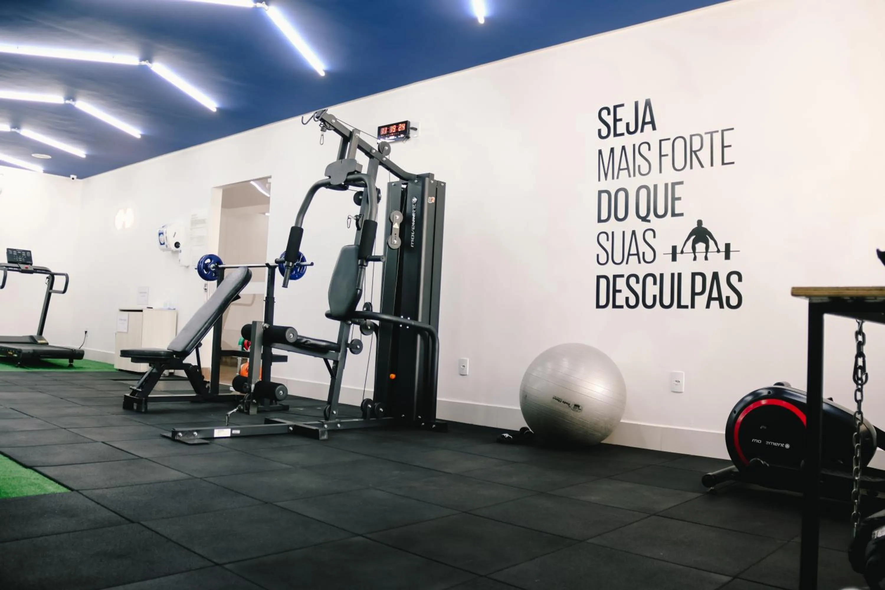 Fitness centre/facilities in Go Inn Goiana by Atlantica Hotels