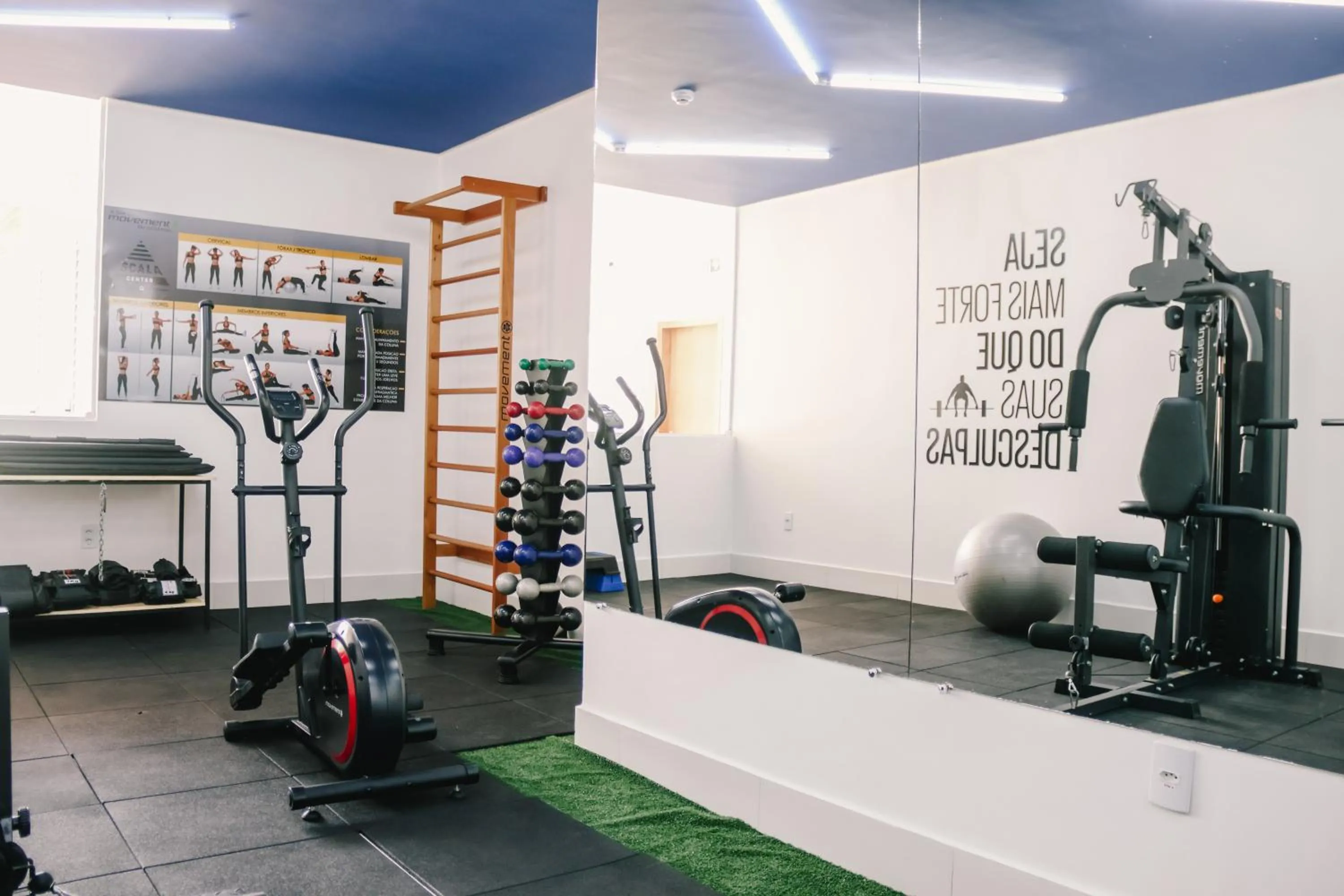Fitness centre/facilities in Go Inn Goiana by Atlantica Hotels