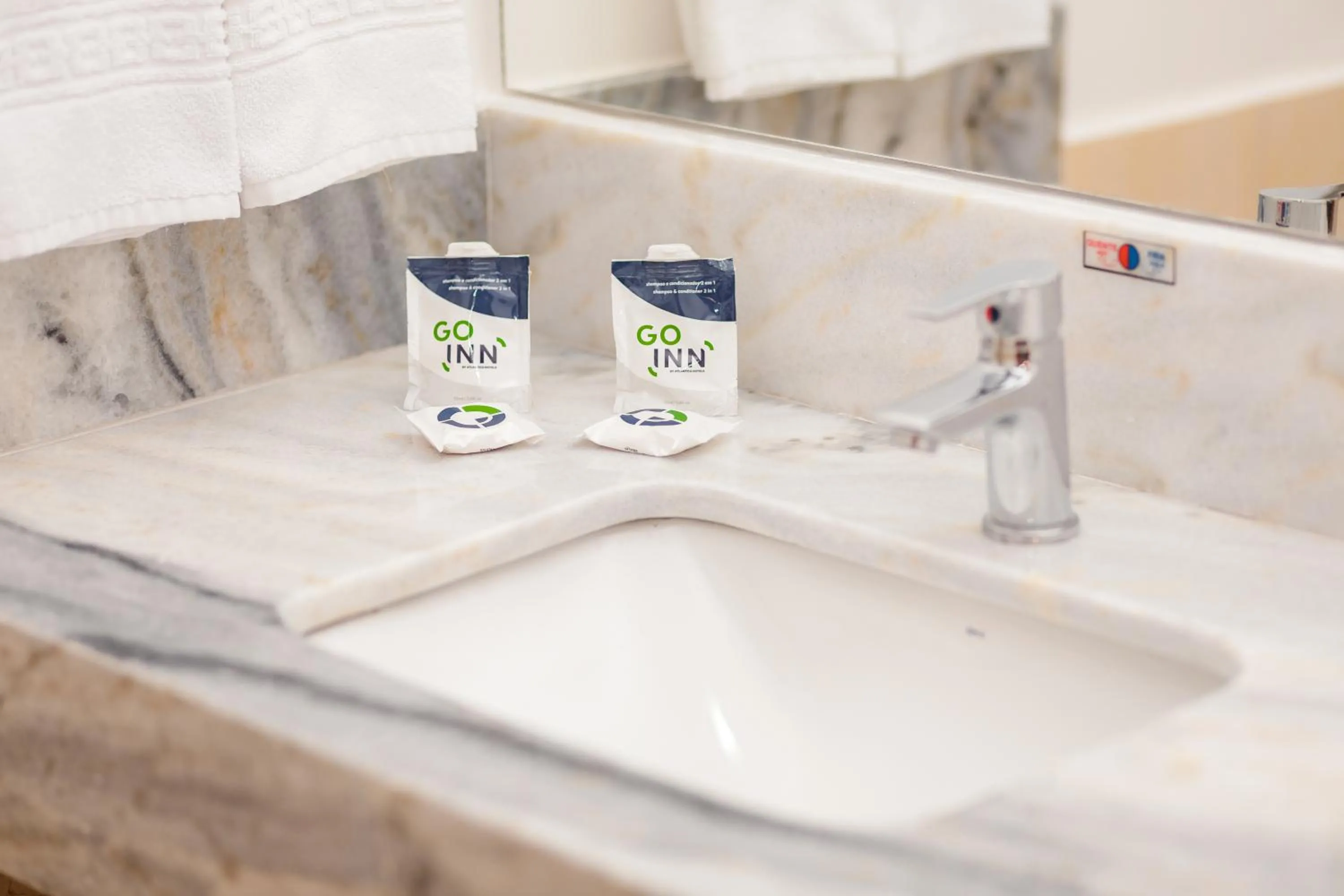 Bathroom in Go Inn Goiana by Atlantica Hotels