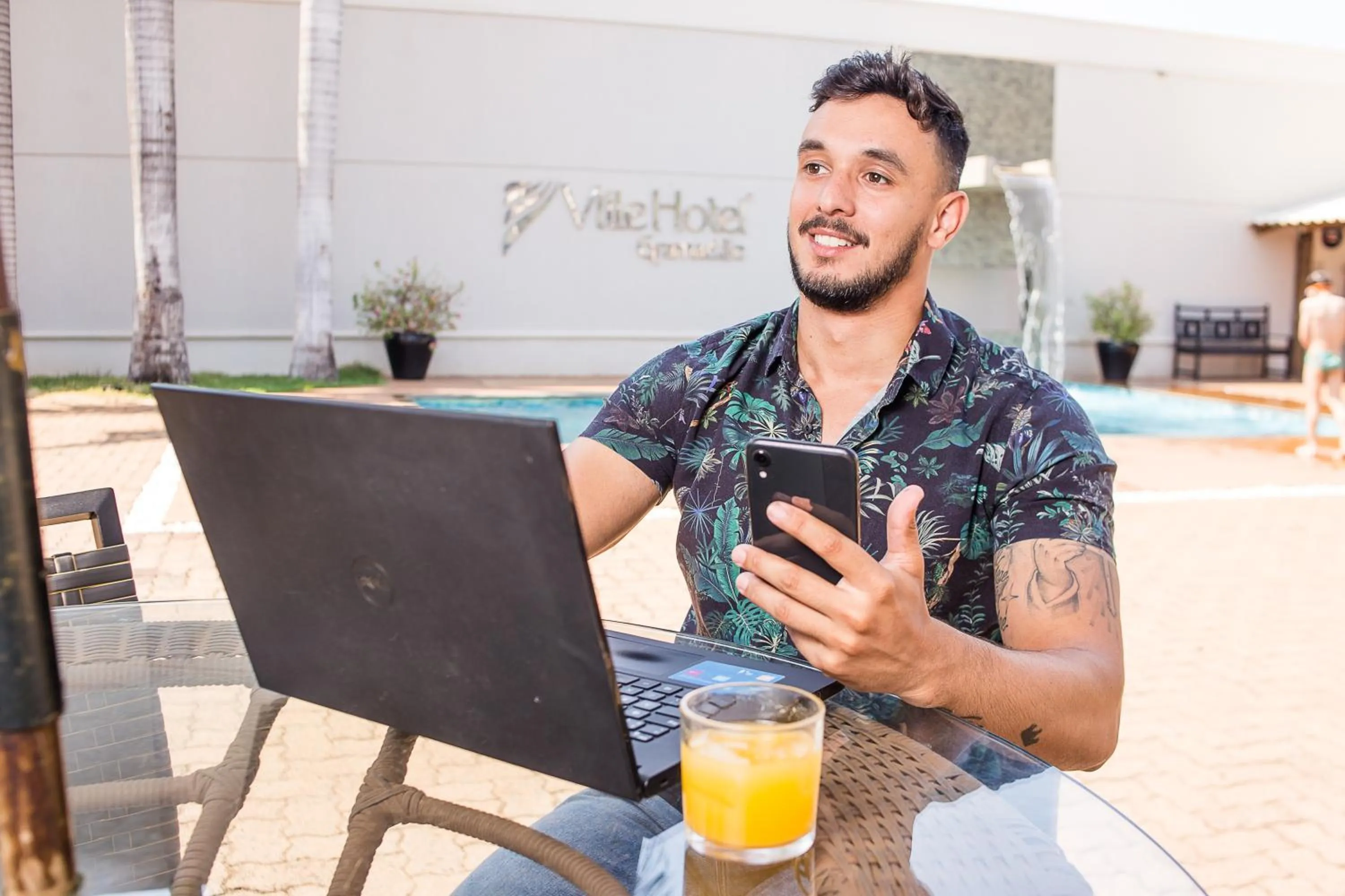 Natural landscape in Ville Hotel Gramadão