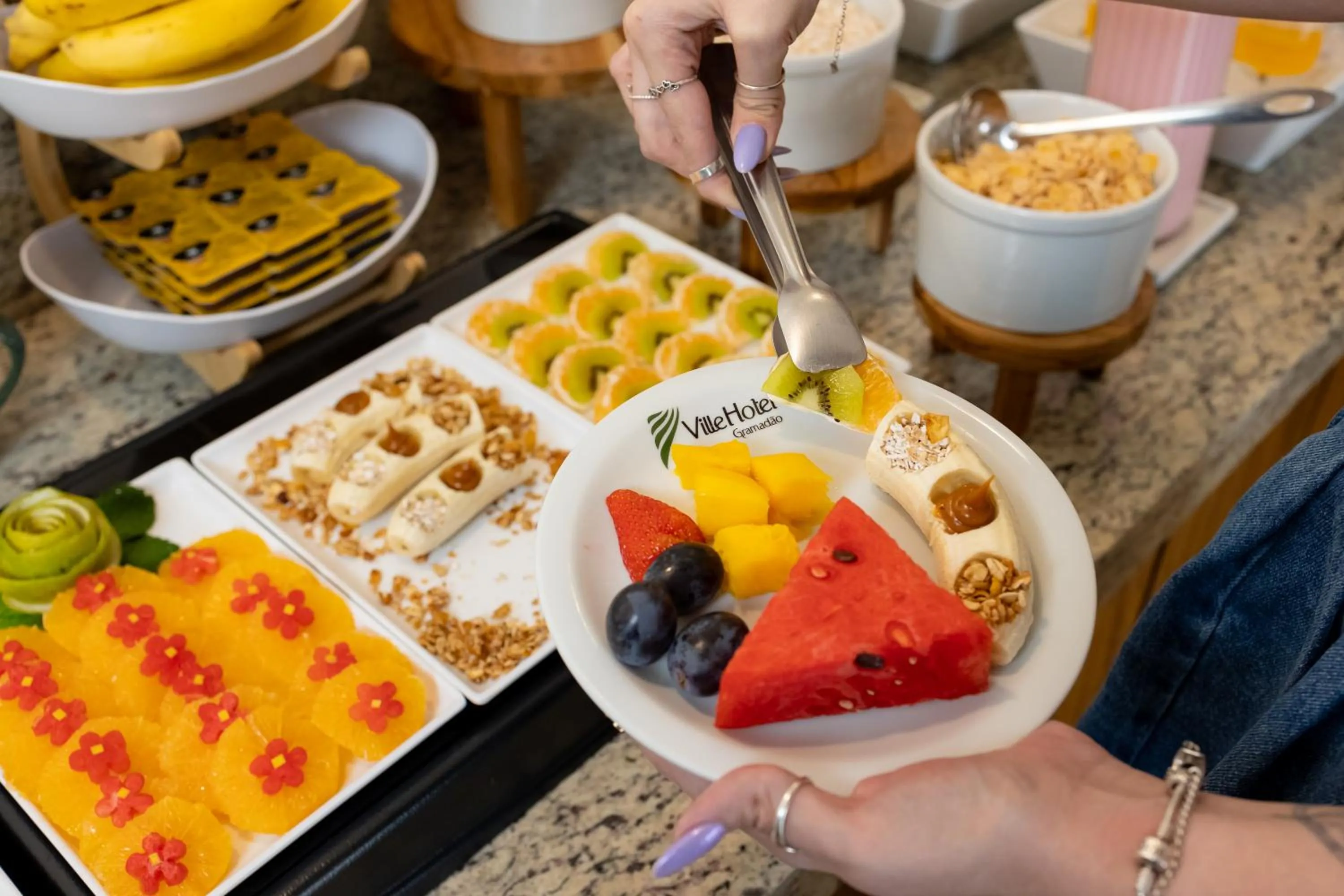 Food close-up in Ville Hotel Gramadão