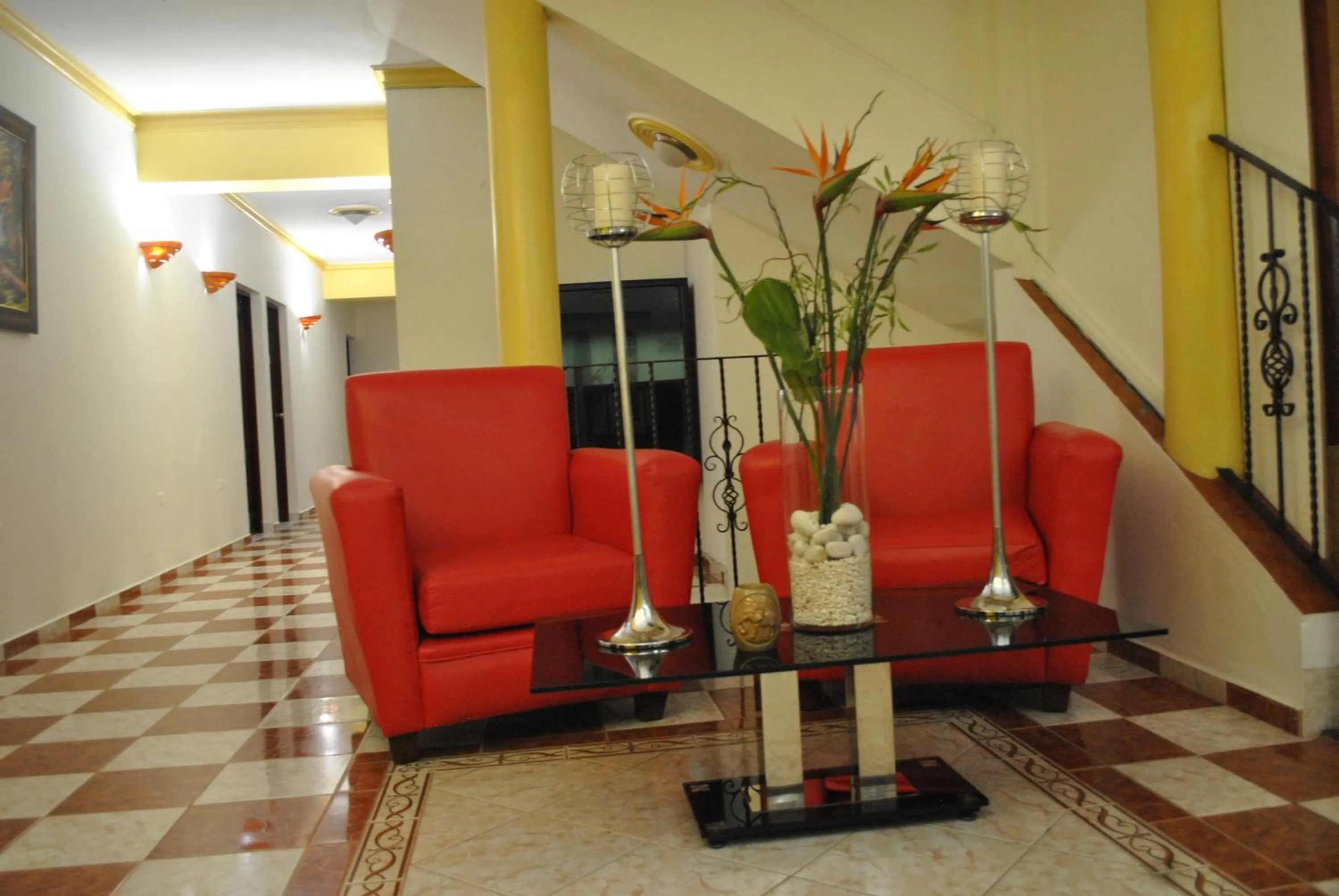 Lobby or reception in Hotel Rey