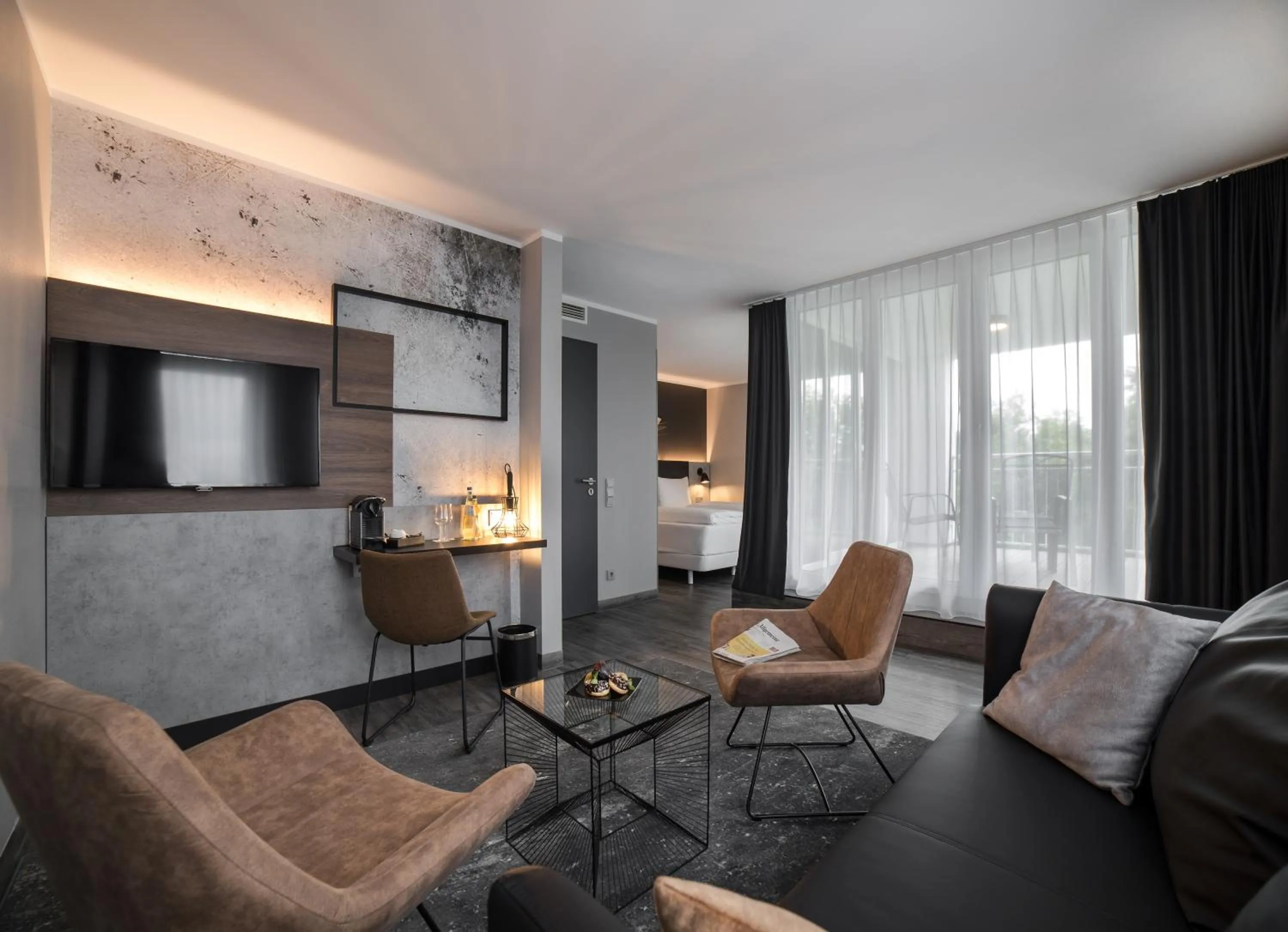 Living room in SCOTTY & PAUL Hotel Deggendorf