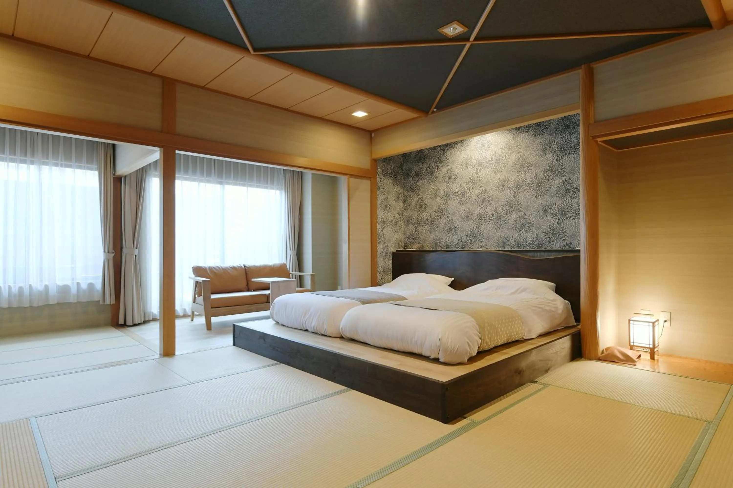 Bed in Hanasuishou