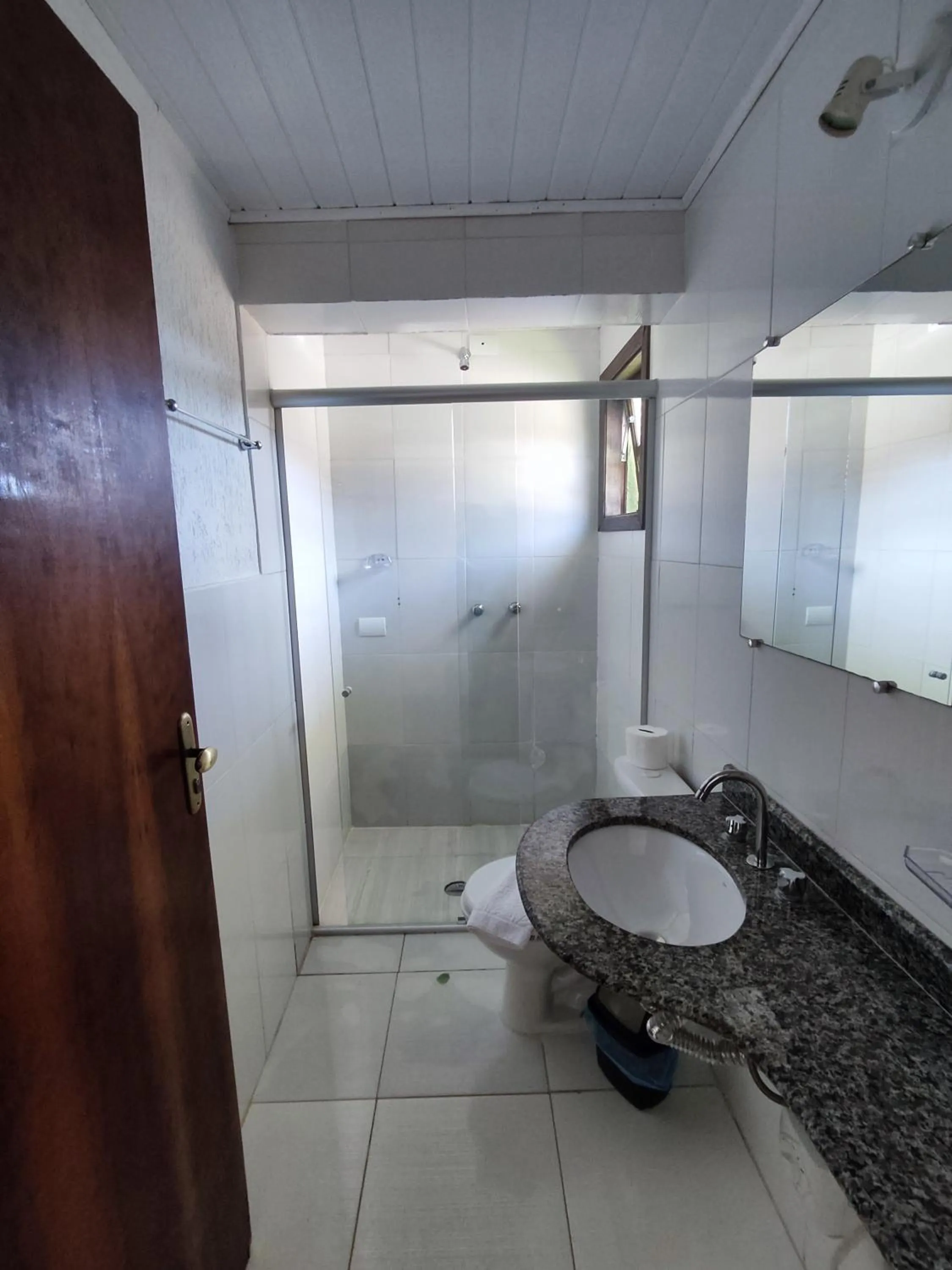 Bathroom in Pousada Portal da Serra