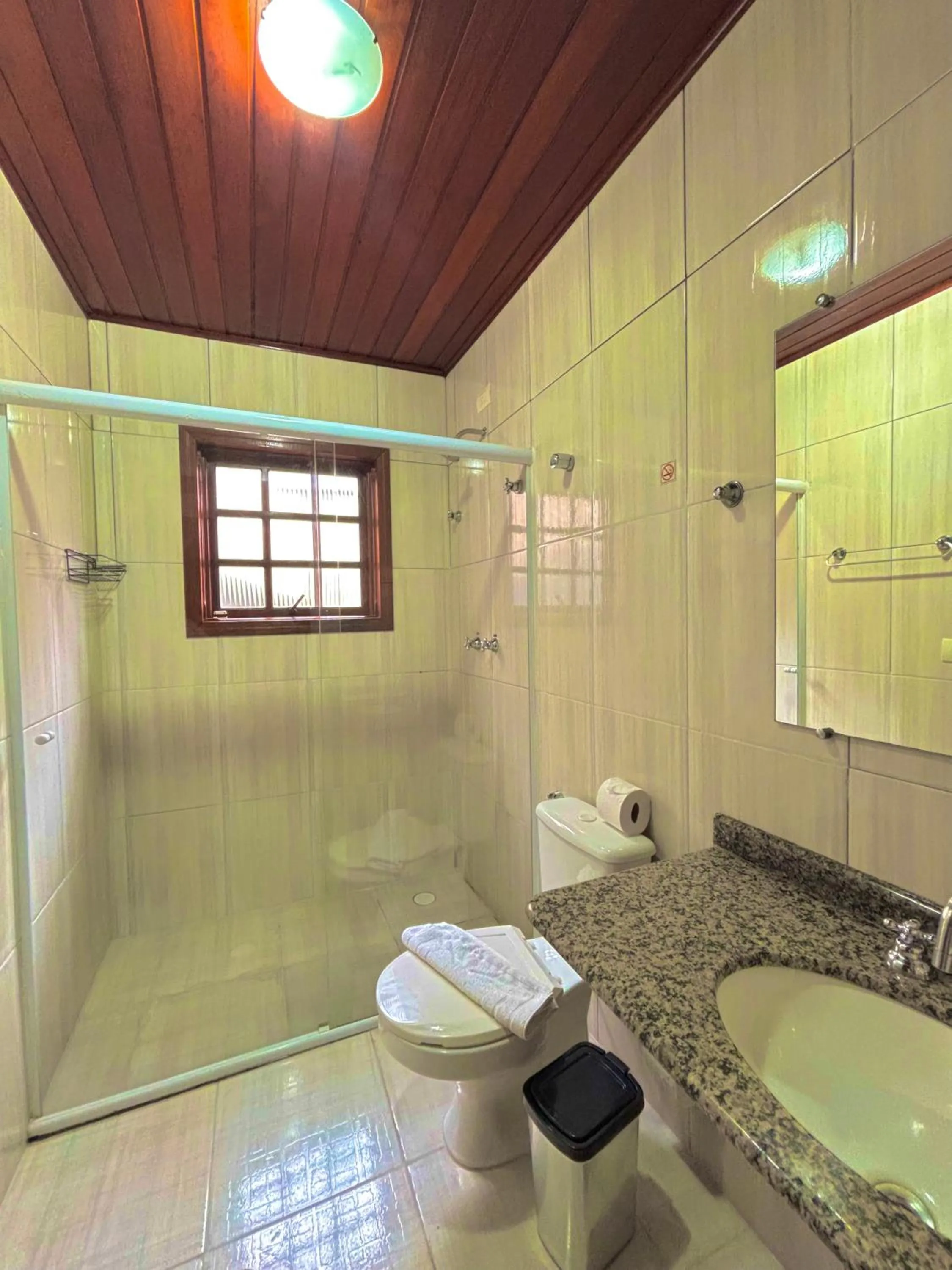 Bathroom in Pousada Portal da Serra