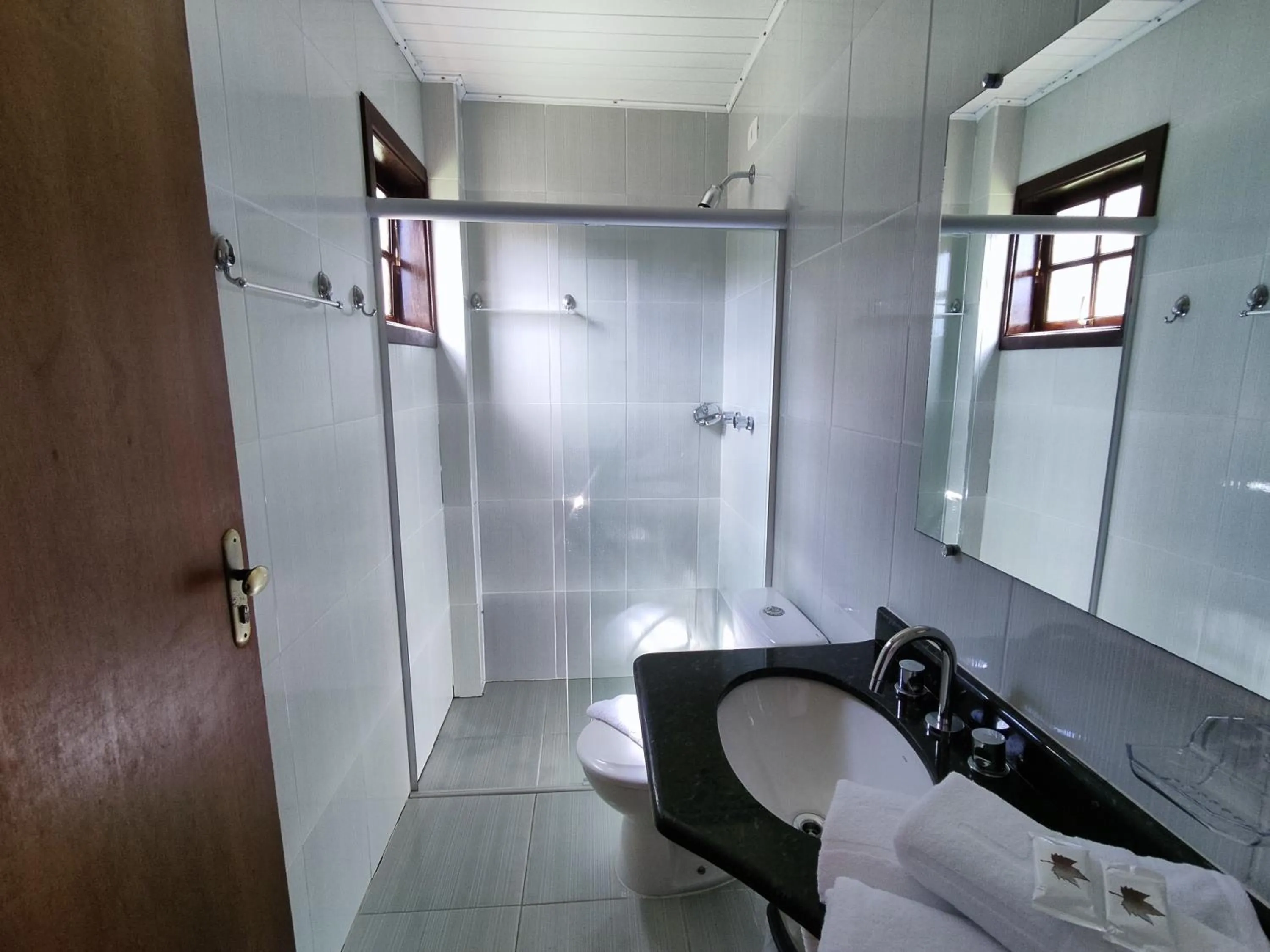 Bathroom in Pousada Portal da Serra