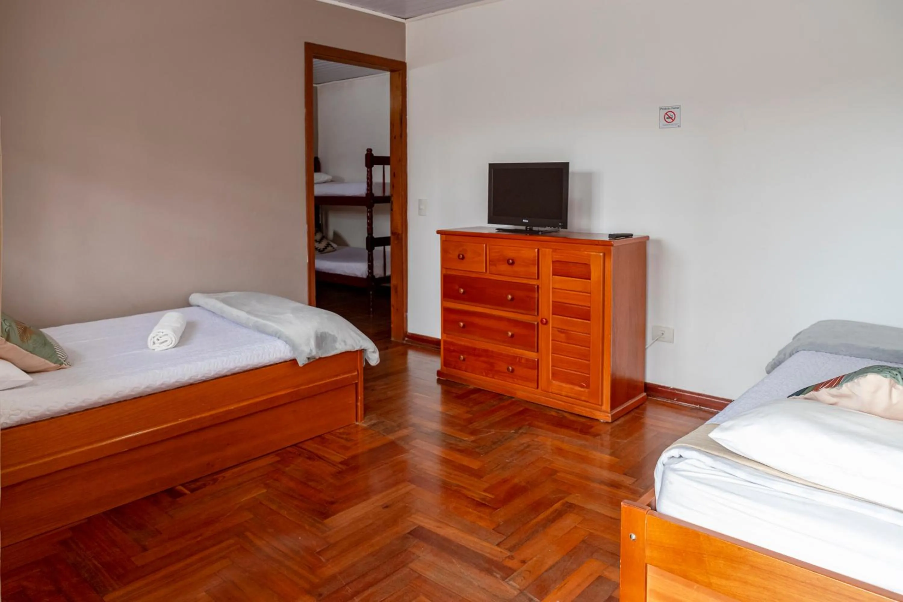 Photo of the whole room, Bed in Pousada Portal da Serra