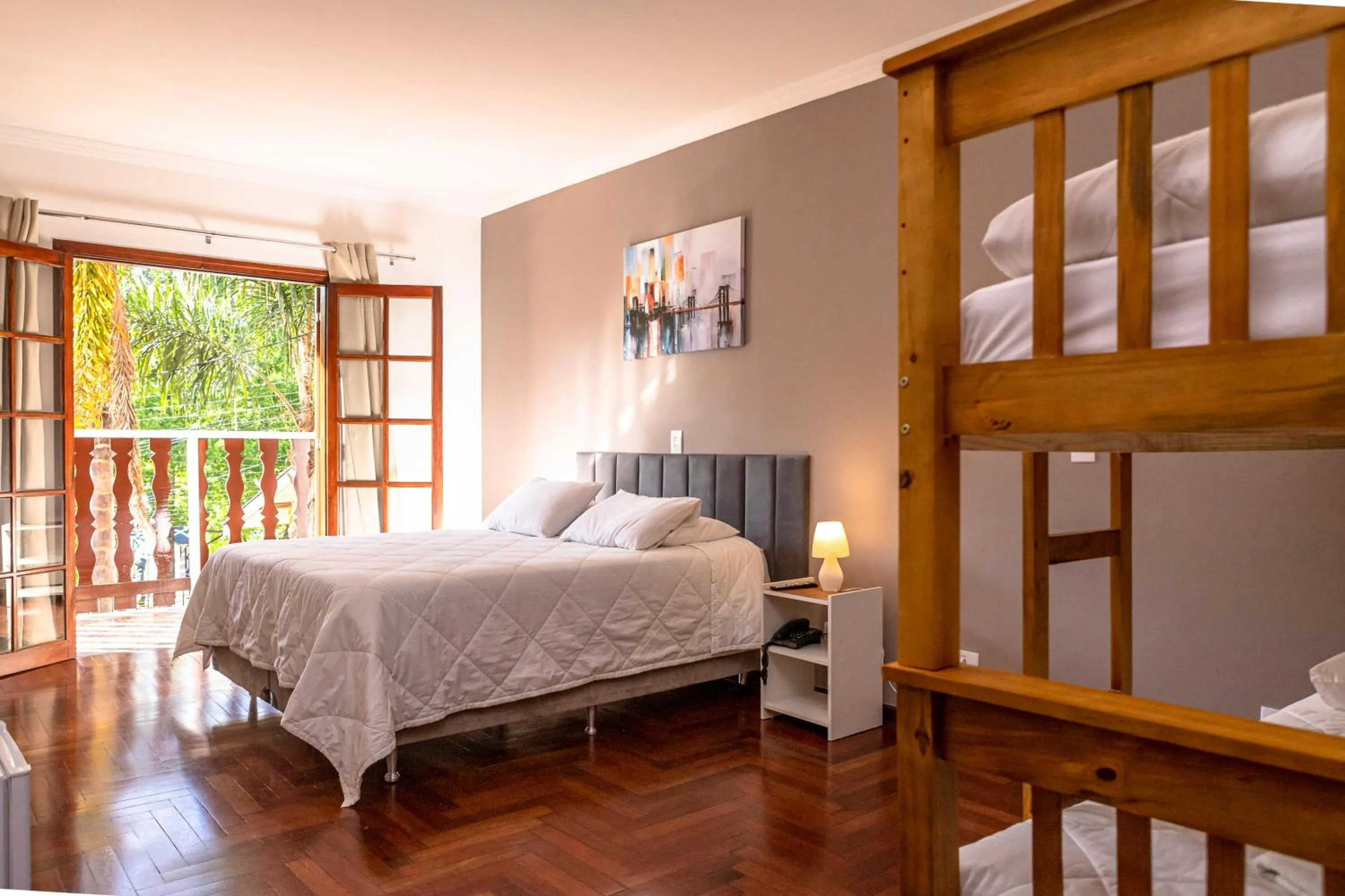 Bedroom, Bed in Pousada Portal da Serra