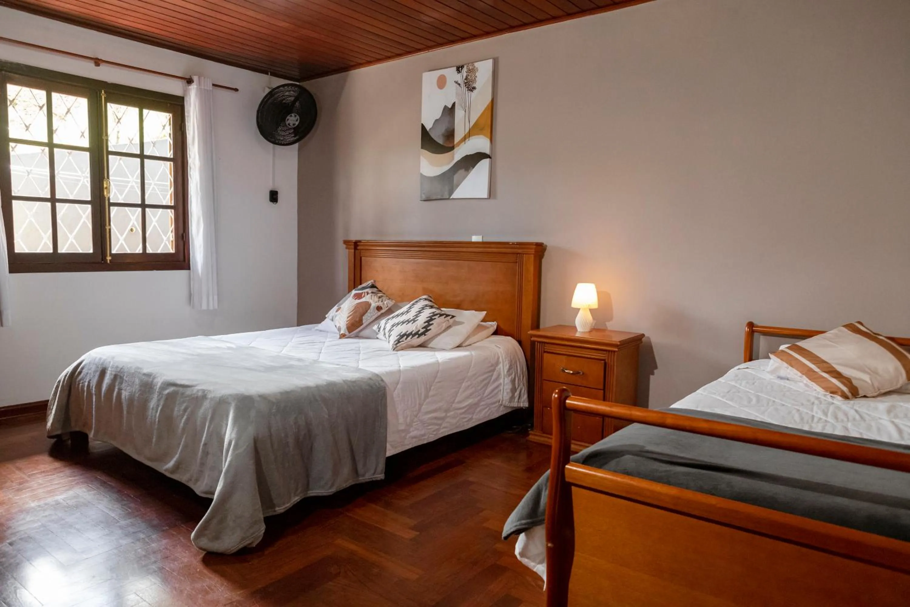 Bedroom, Bed in Pousada Portal da Serra