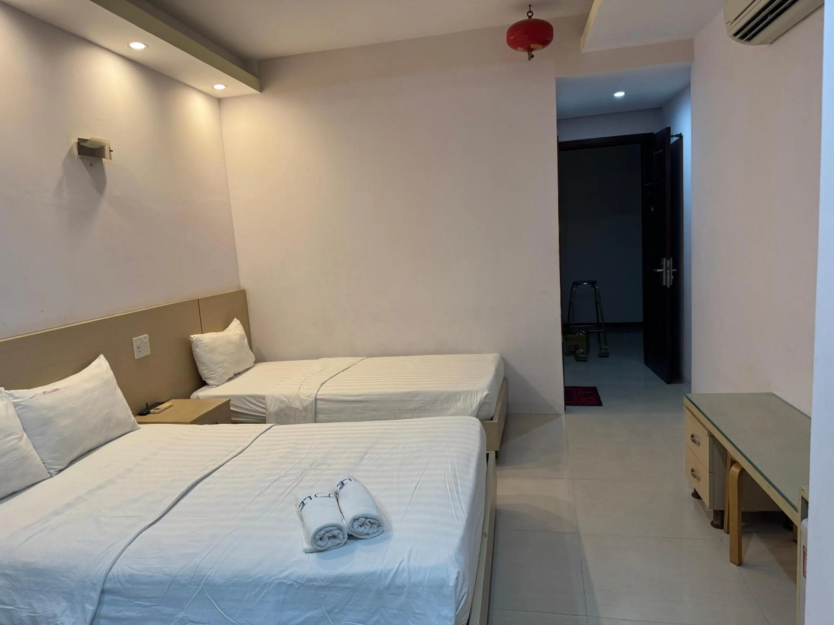 Bed in Le Duong Hotel