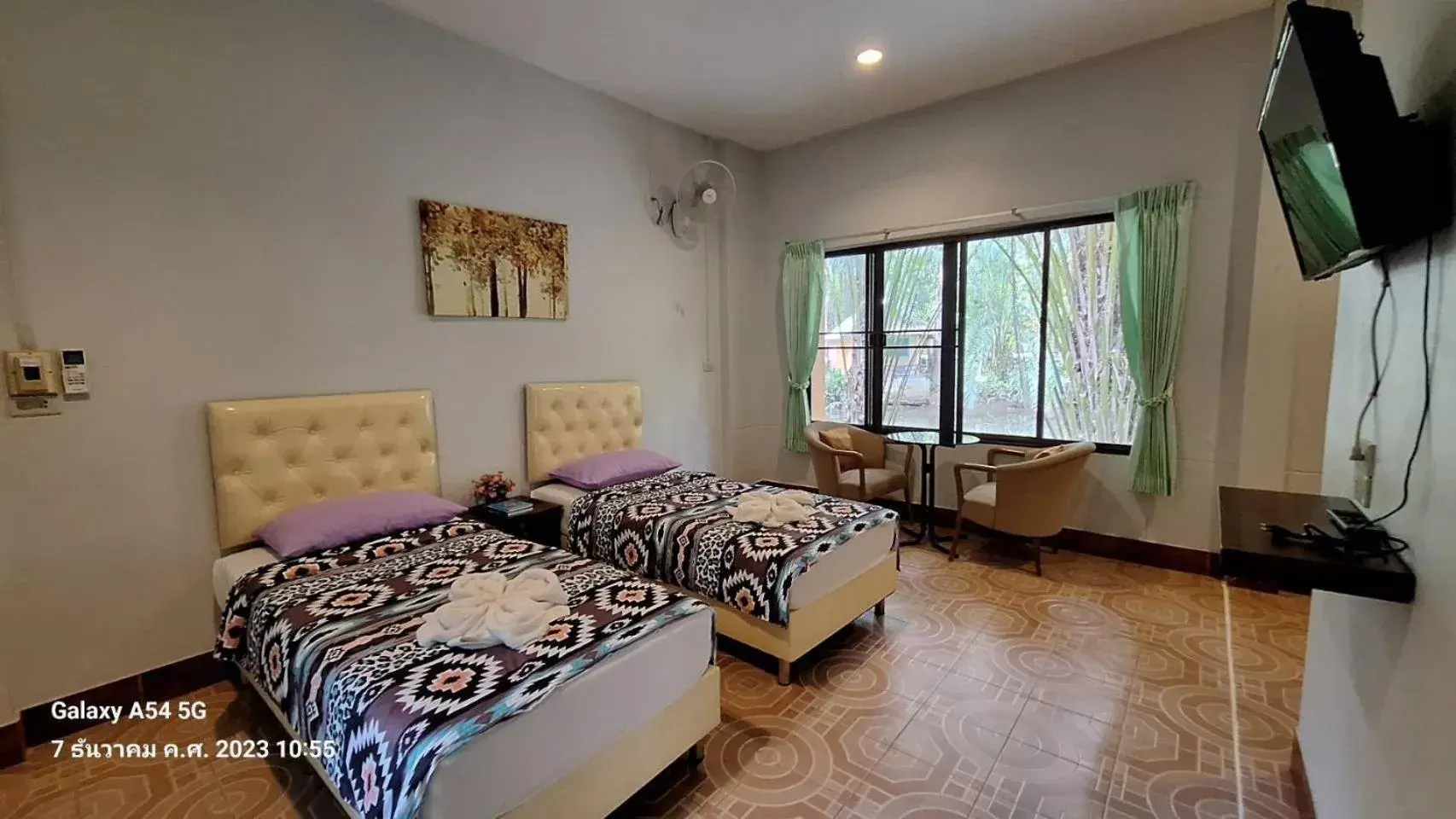 Deluxe Twin Room in Huaykhakhaeng Country Home Resort Deluxe Twin Room in Huaykhakhaeng Country Home Resort